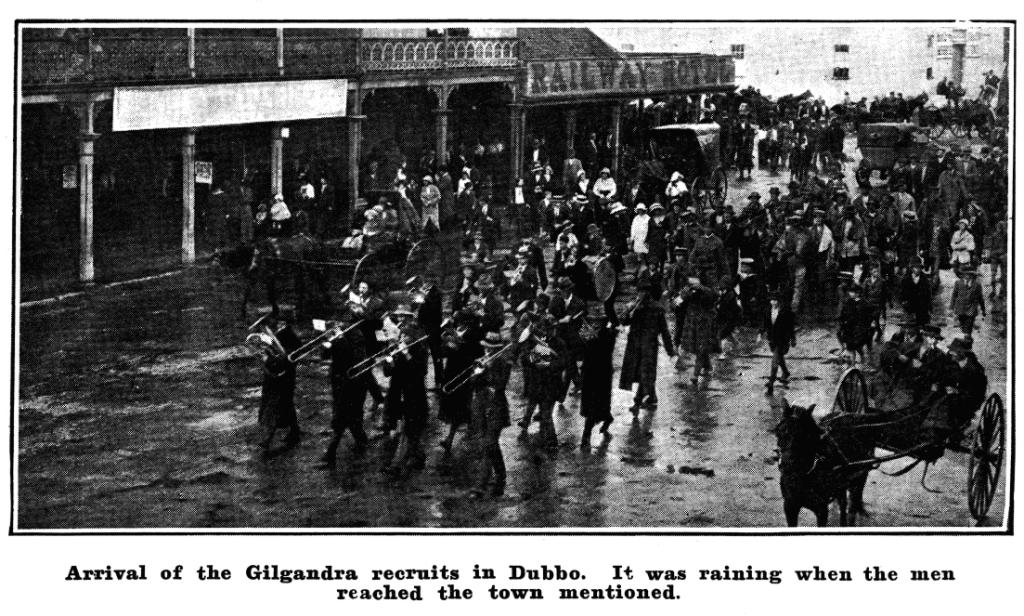 Coo-ees at Dubbo ( Sydney Mail 20/10/1915)