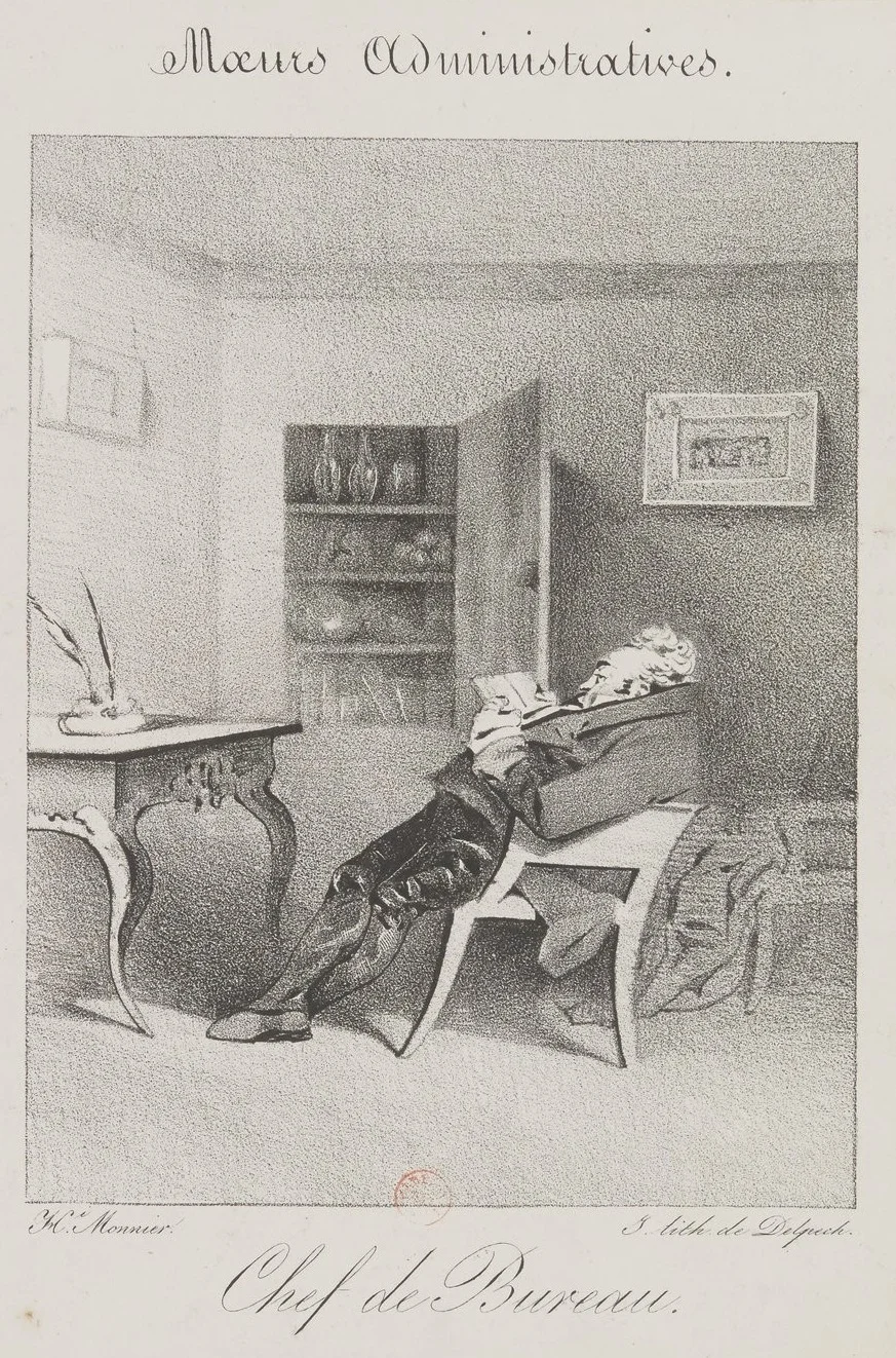 source : gallica.bnf “chef de bureau”