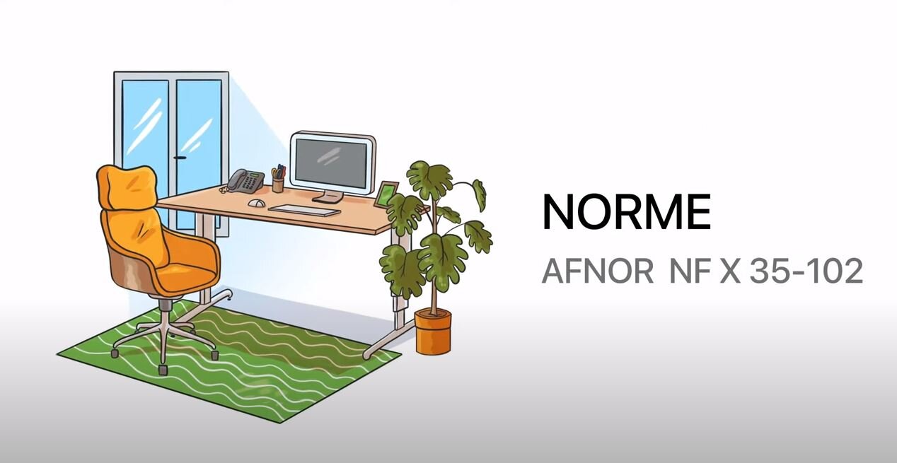 Norme Afnor Nf X 35 102 La norme NF X 35-102 : Conception ergonomique des espaces de travail