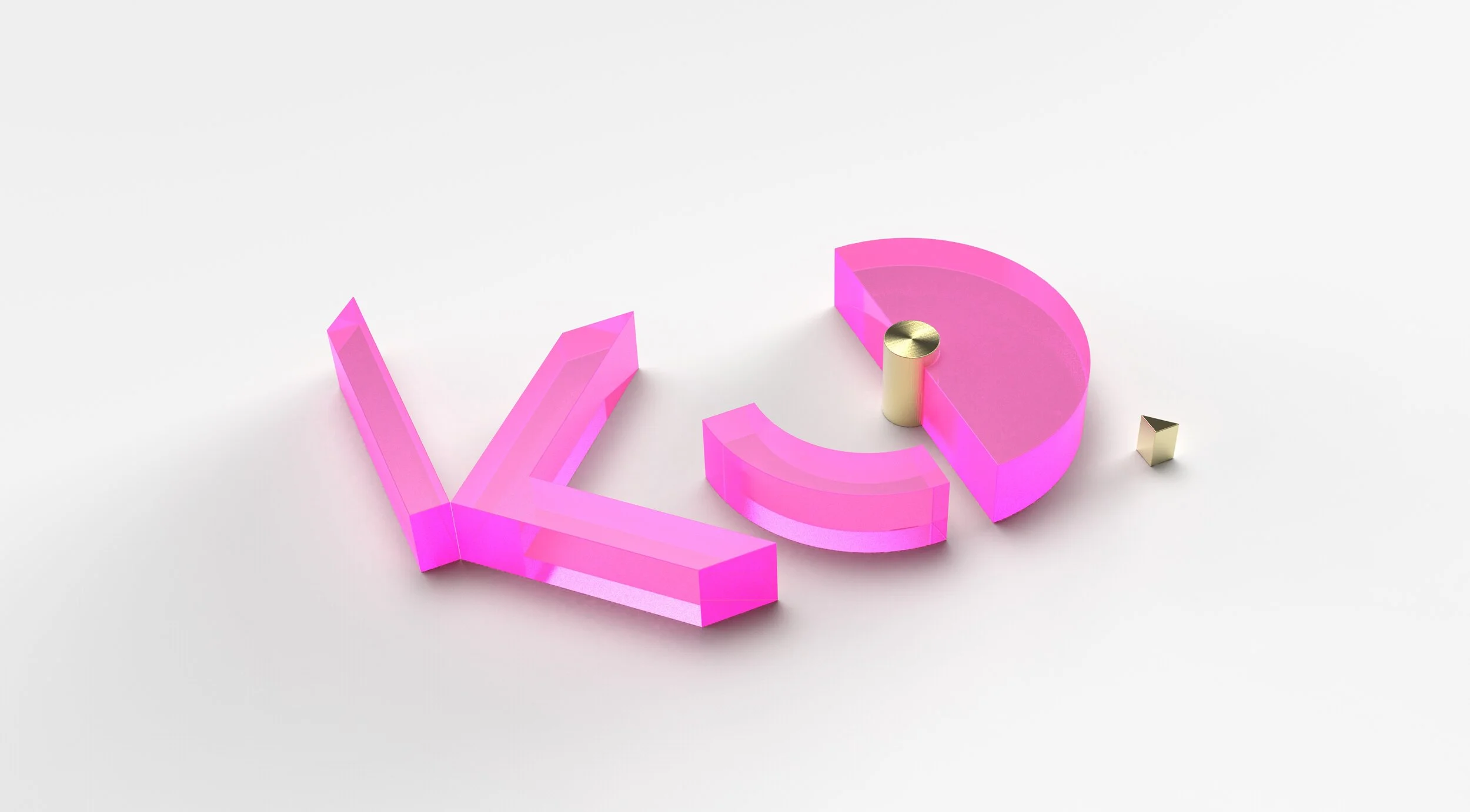 KCD logo-pink acrylic & brushed brass.379.jpg