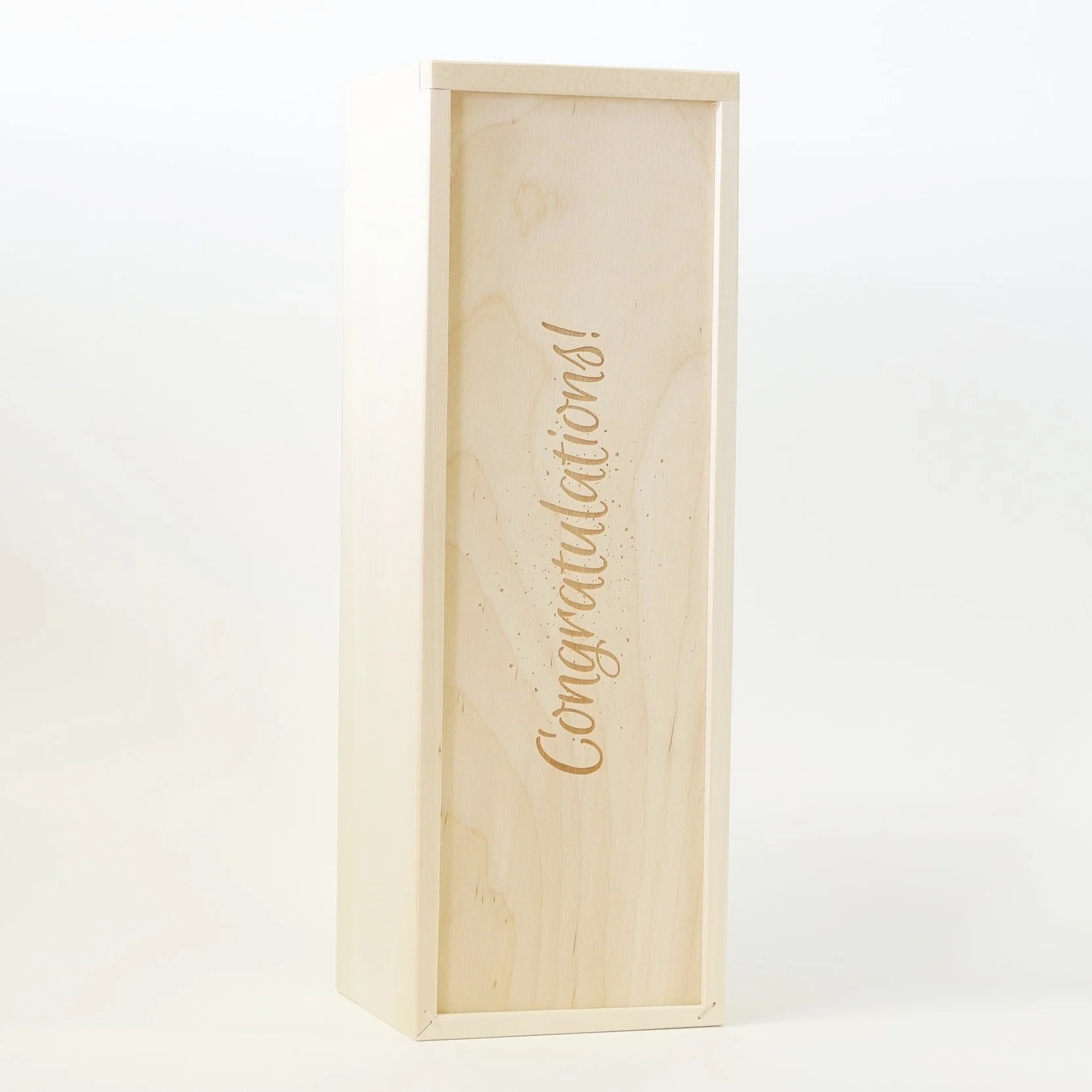 wooden wine box + engraved wine box + wooden gift + congratulations gift + gift for her + gift for him + gifts for a new home + new home gifts + housewarming gift + dot laser