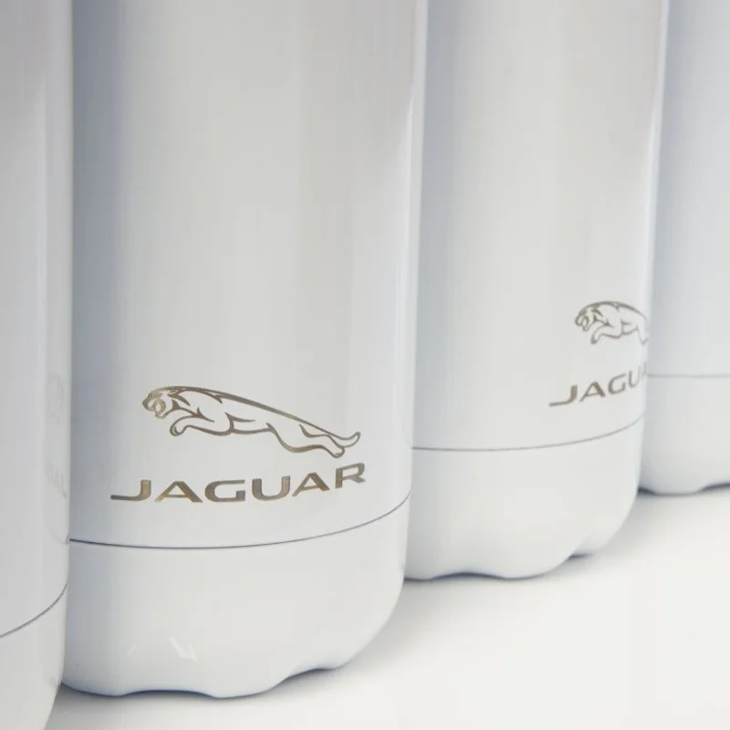 Laser engraved metal bottles