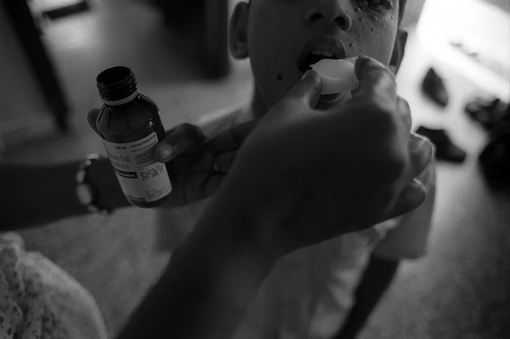 Orphanage for HIV positive children, India 2005