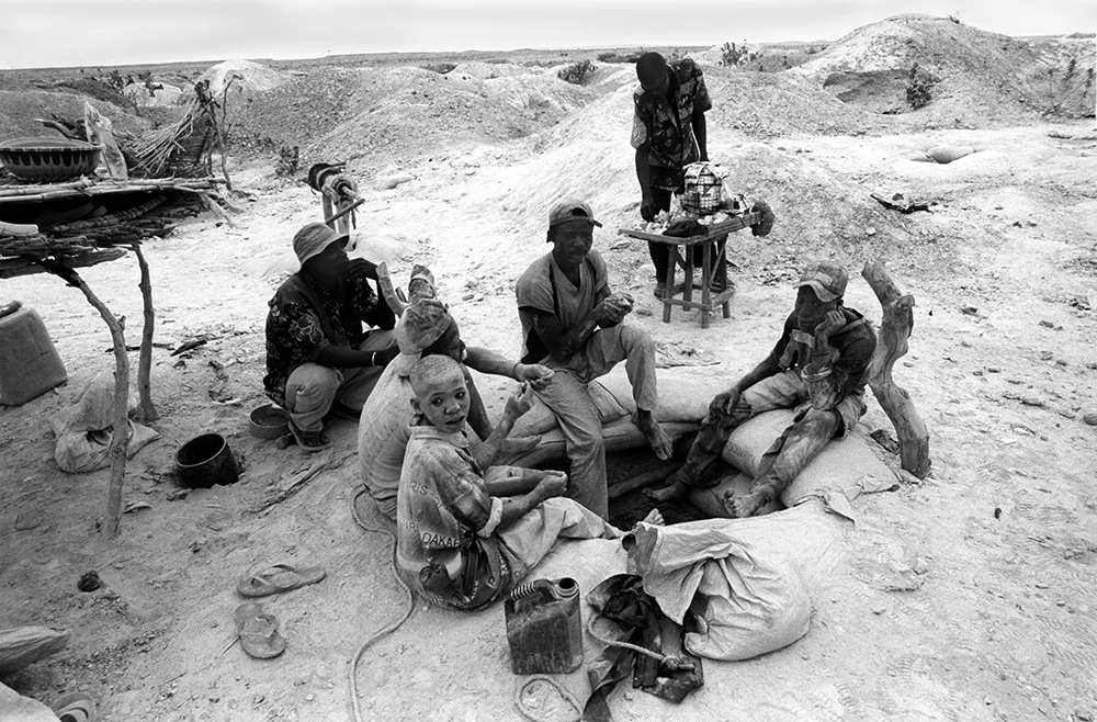 Mining town, Niger 2005