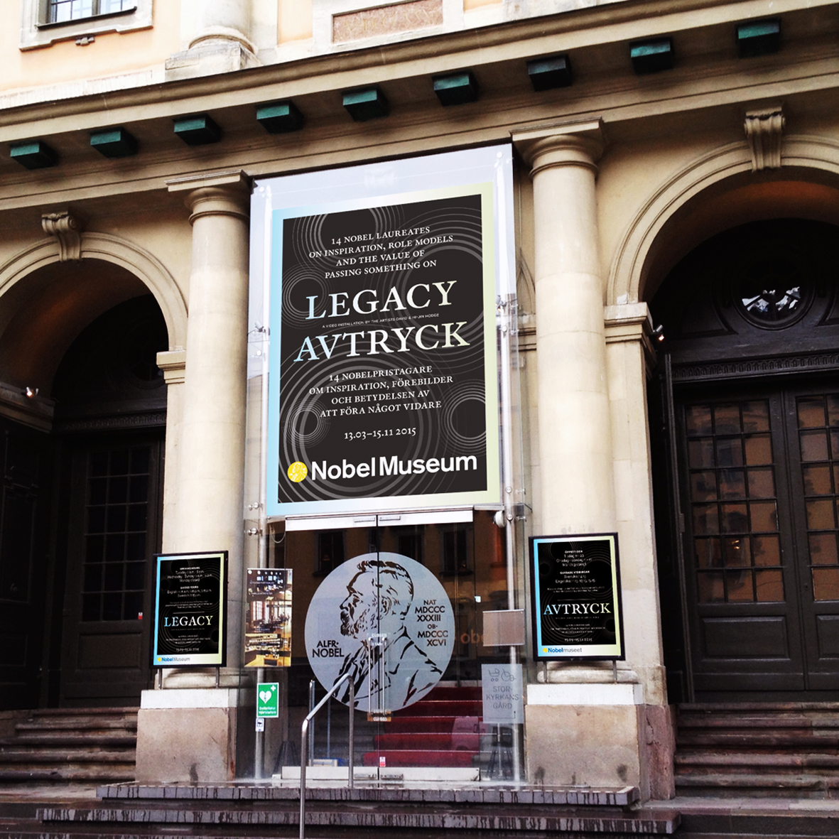 Front entrance of the museum