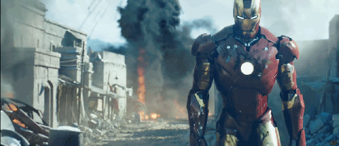 Iron Man saving the Middle East.