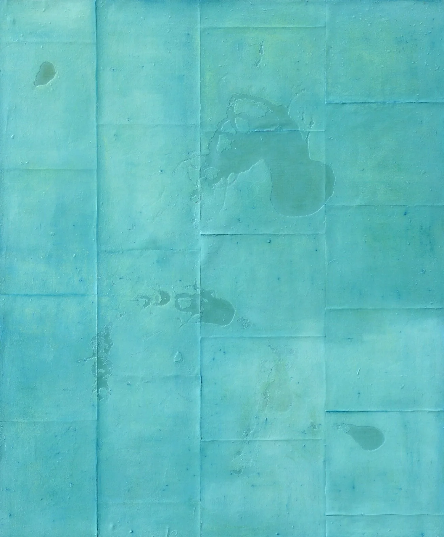 canal street turquoise 48x36"