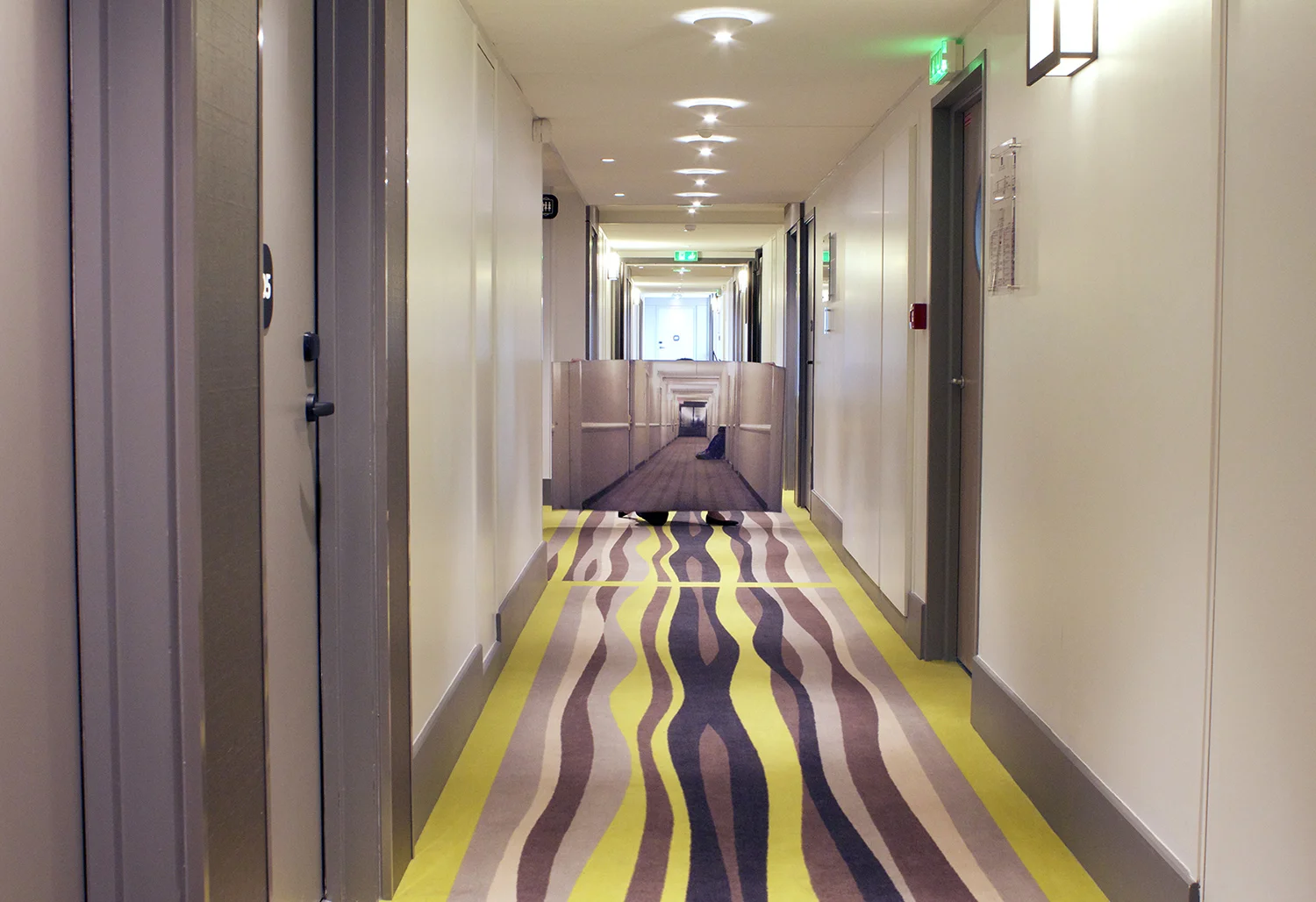 Standard Double (Hallways), lambda print, 2012. Editions variable.