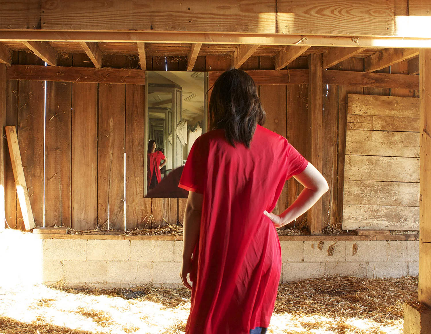 Standard Double (Barn/Hotel Grand Vesuvio), lambda print, 2012