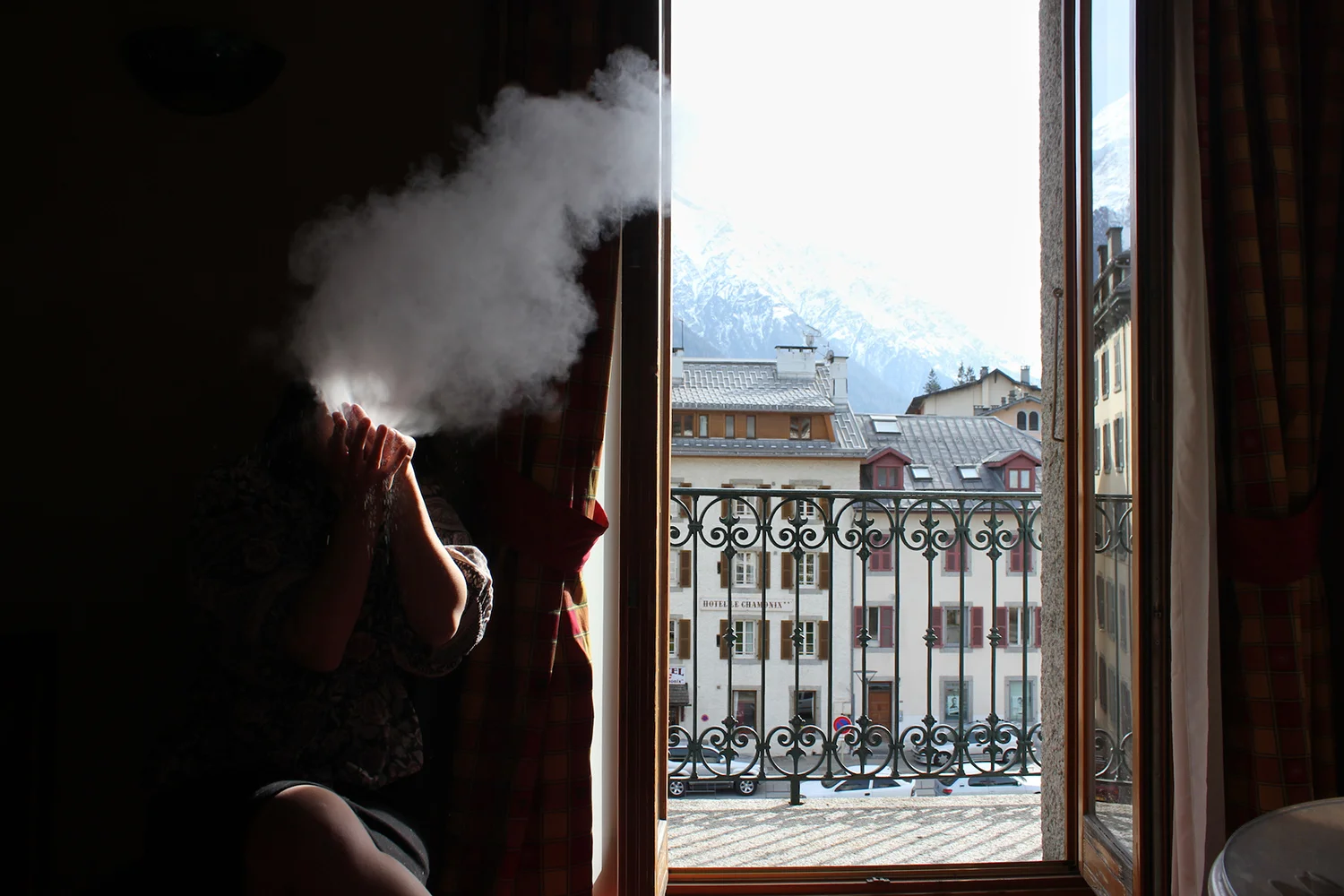 Making the other side of the mountain, lambda print,  2011