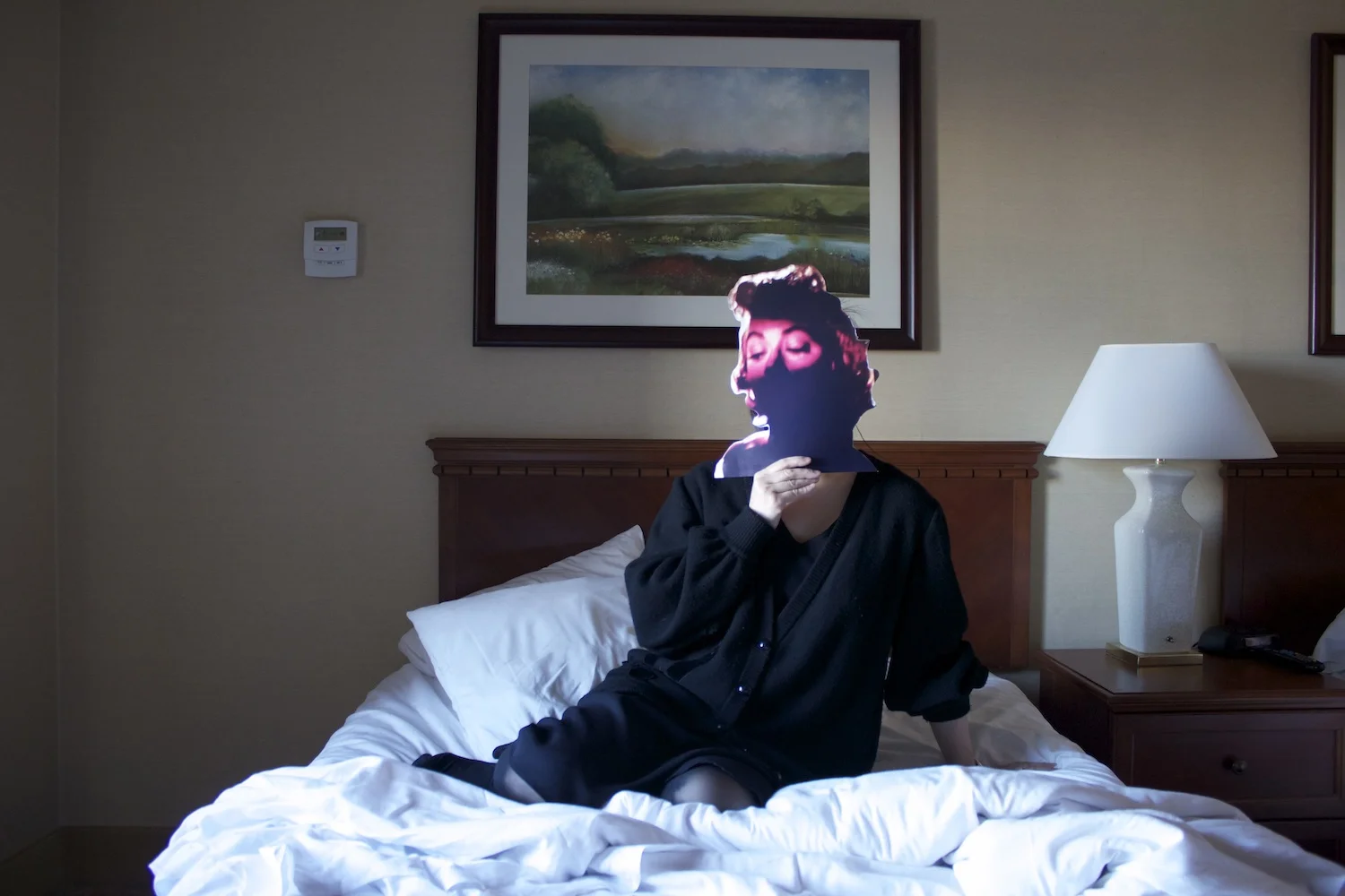 Paper Face, lambda print, 2013