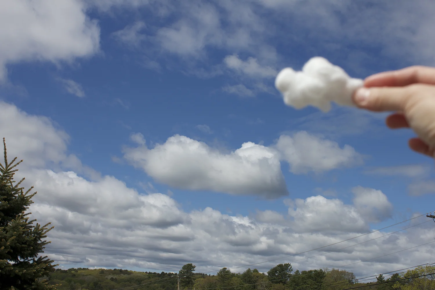 Clouds, lambda print, 2014