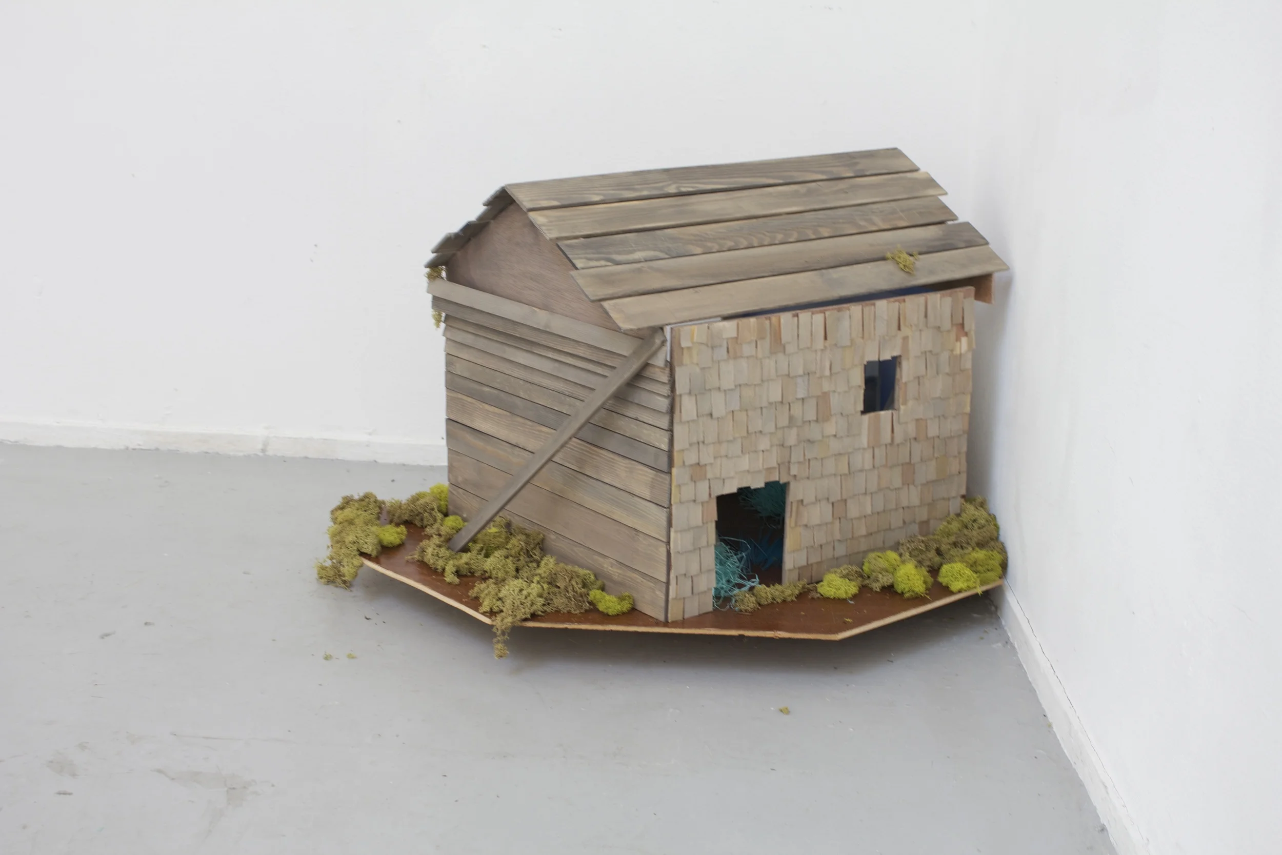 Fred's House, 2012, mixed media.