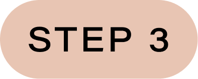 Button with pink background and black text reading "STEP 3"