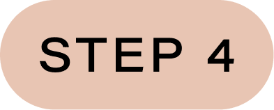 Text that reads "STEP 4" on a beige oval background.