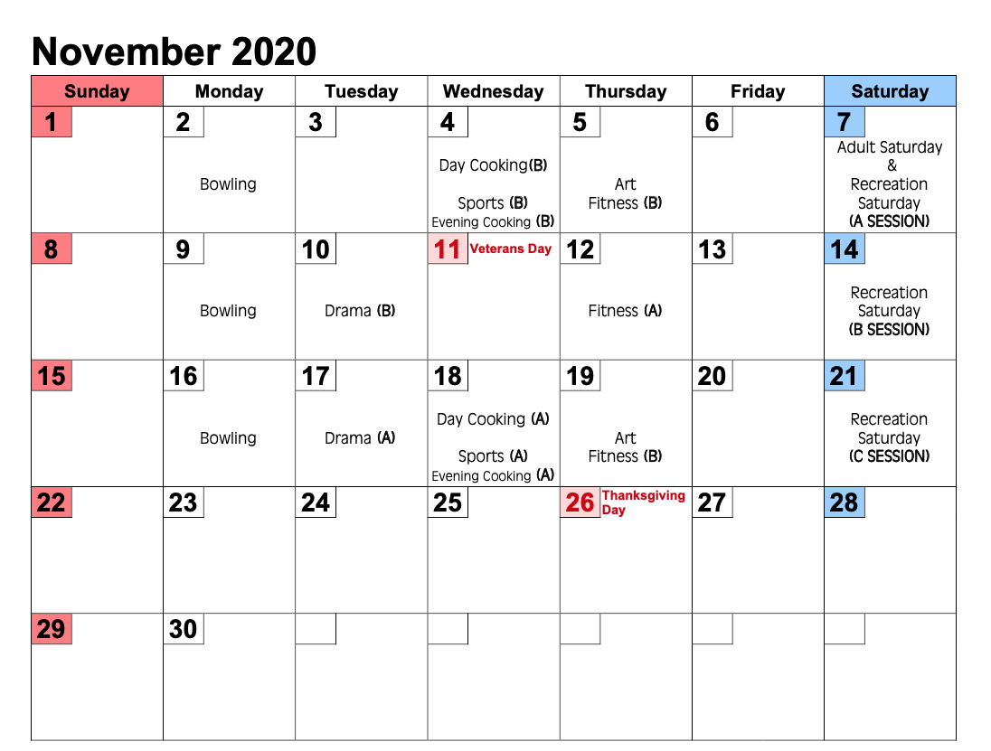 2020-2021 FWS Calendar — Anchor Program Fund