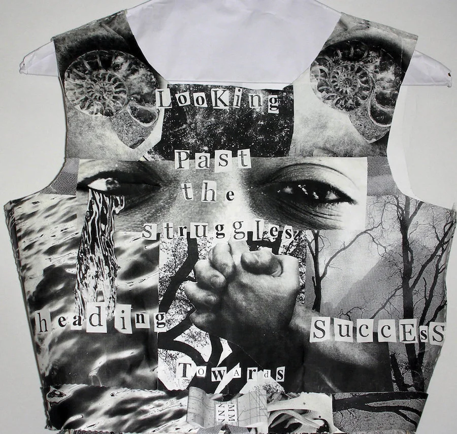 At Artistic Noise , young people in the justice system explore their creative potential and inherent power. Dress of Dreams, Spectrum Detention , By Ana, Carmane, Felinesse, Jennifer, Kaillee, Kendall, Rosie, and Victoria.