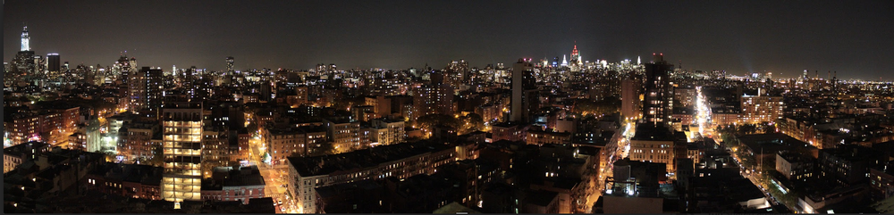   Manhattan by Moonlight,&nbsp;  Jamel Mims    Digital Photography, 8"x32"  