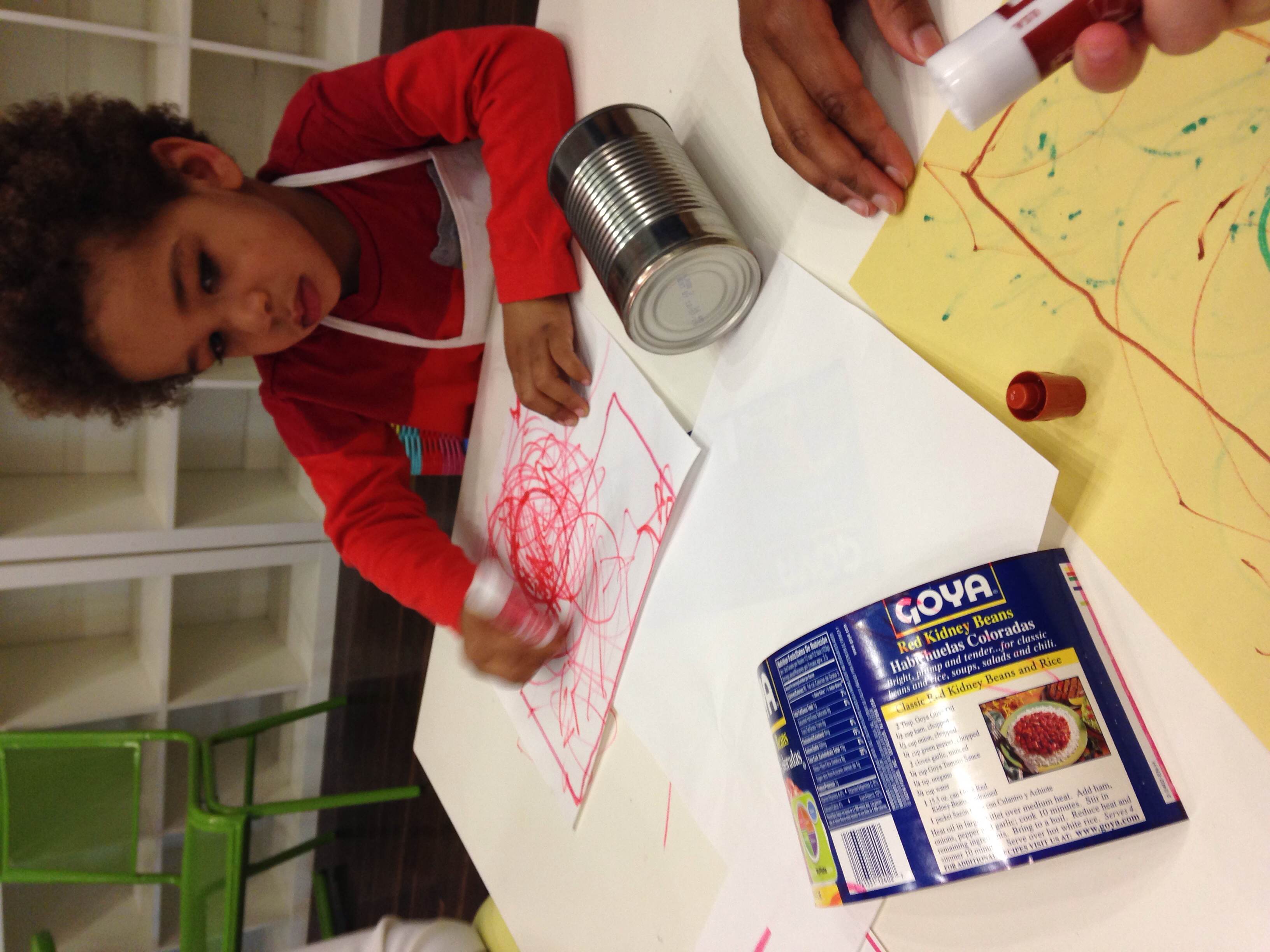 Artist, Dante working @ PLAY Greenpoint
