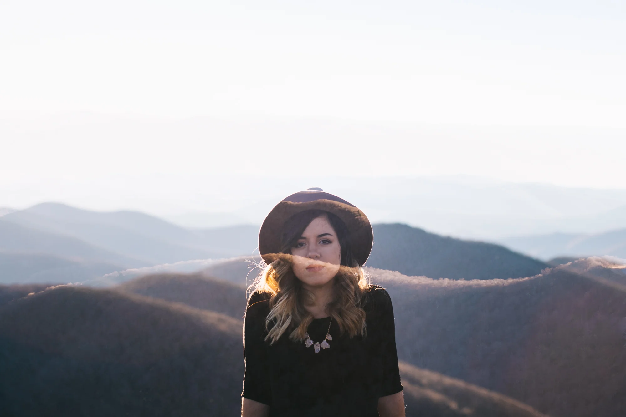 Me in one of my favorite places: Craggy Gardens, NC. Photo taken by my love, Jesse Strode. 