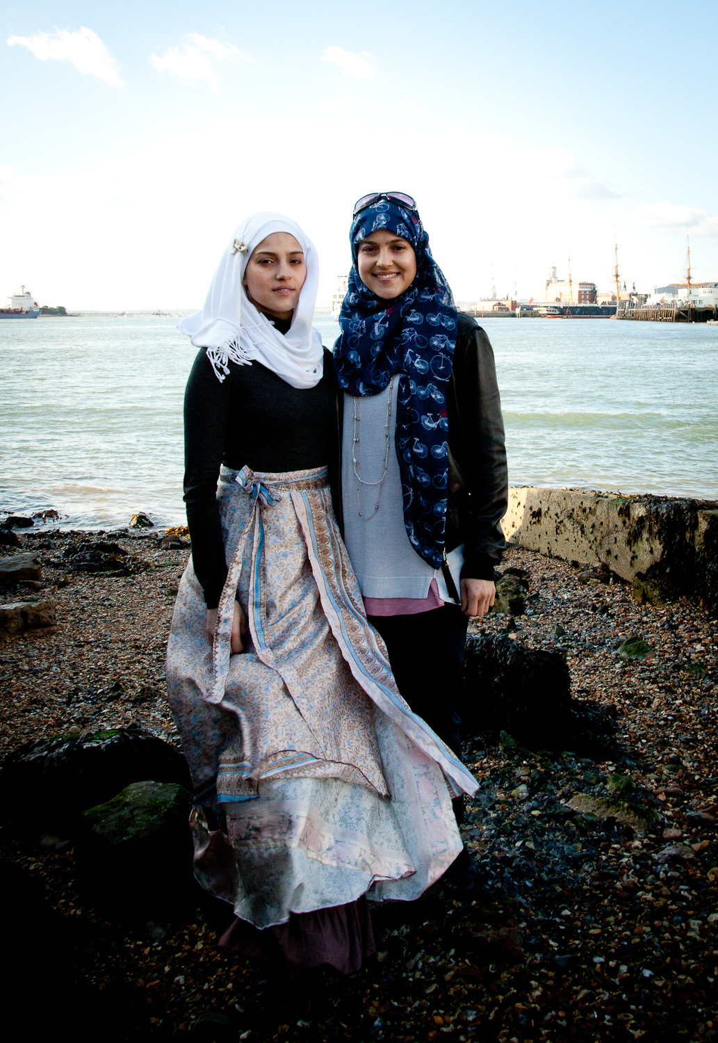 Hafsa and Hansa, Portsmouth, UK