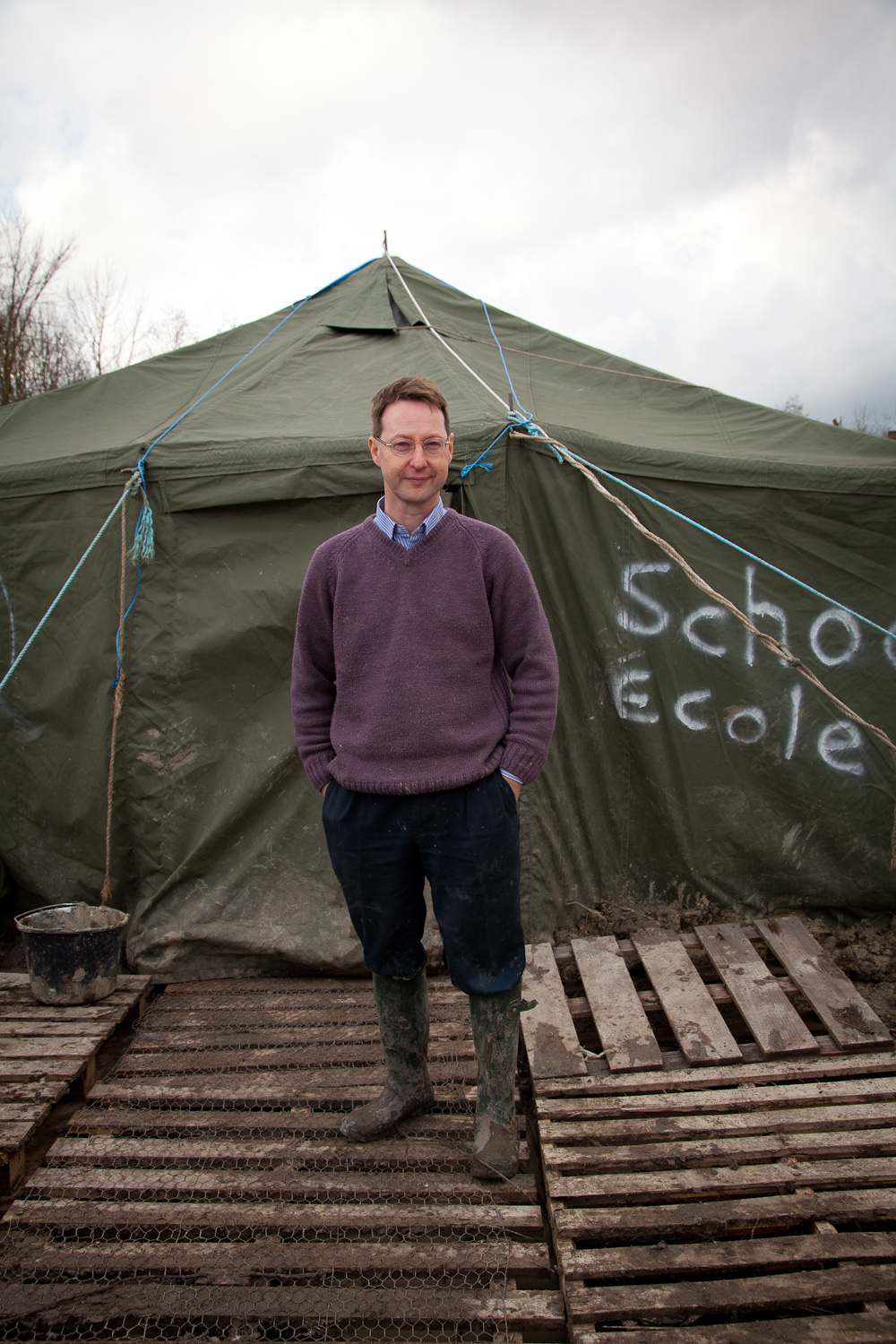Rory Fox, Grande Synthe Refugee Camp