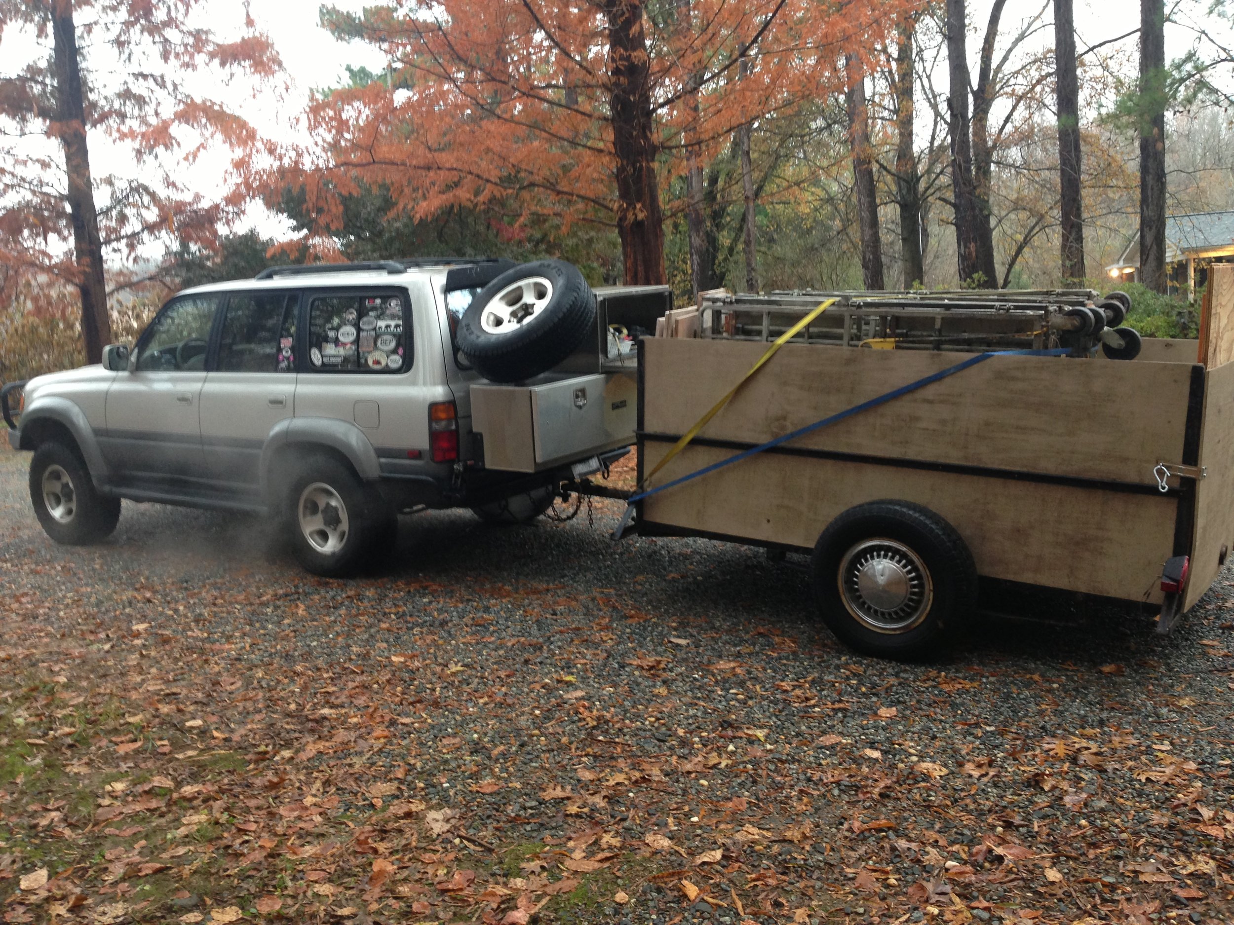  I was able to purchase most of my studio equipment from a retiring potter in North Carolina.&nbsp; This is one of 5 trips to move it all down to my studio in Georgia.&nbsp; Thanks Clyde! 