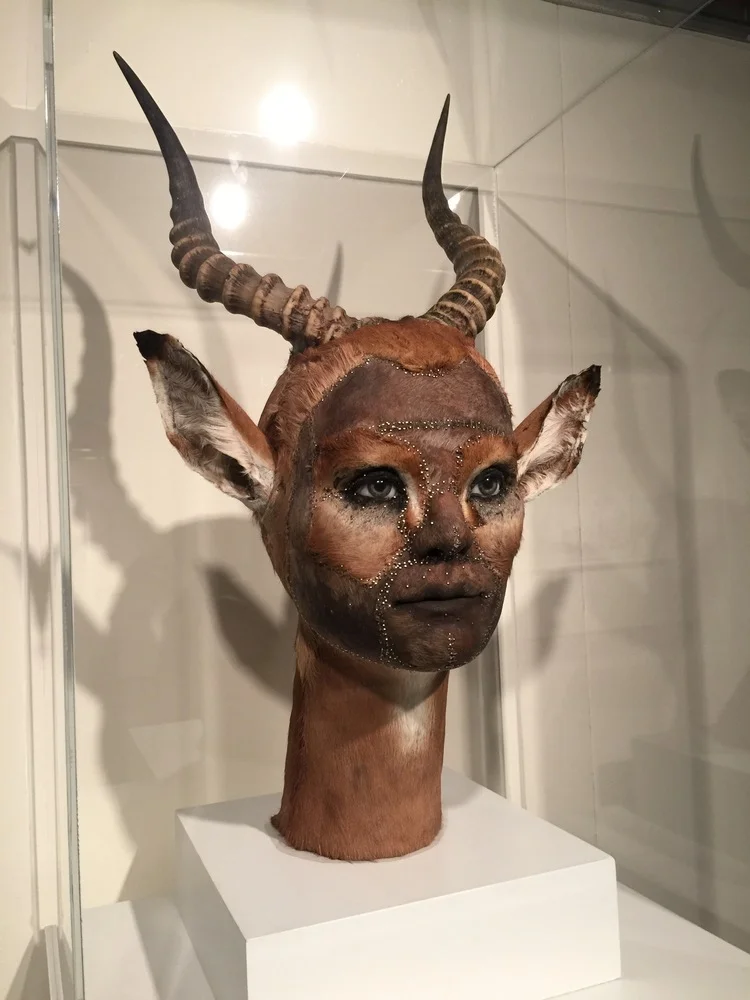 A piece from the exhibit "Hybridity: The New Frontier"