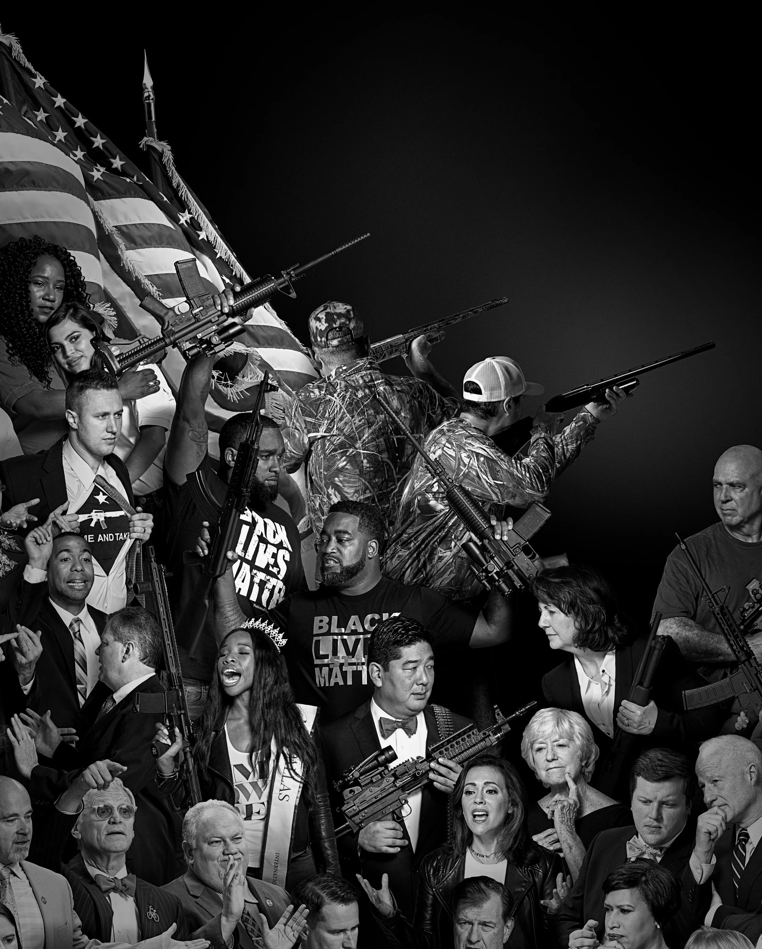 323_Gun Chronicles in America A Project by JR and Time Magazine