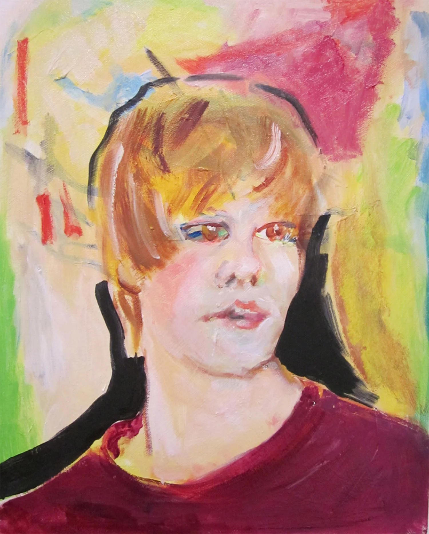 Justin Bieber	20” x 16”	oil on canvas	2011
