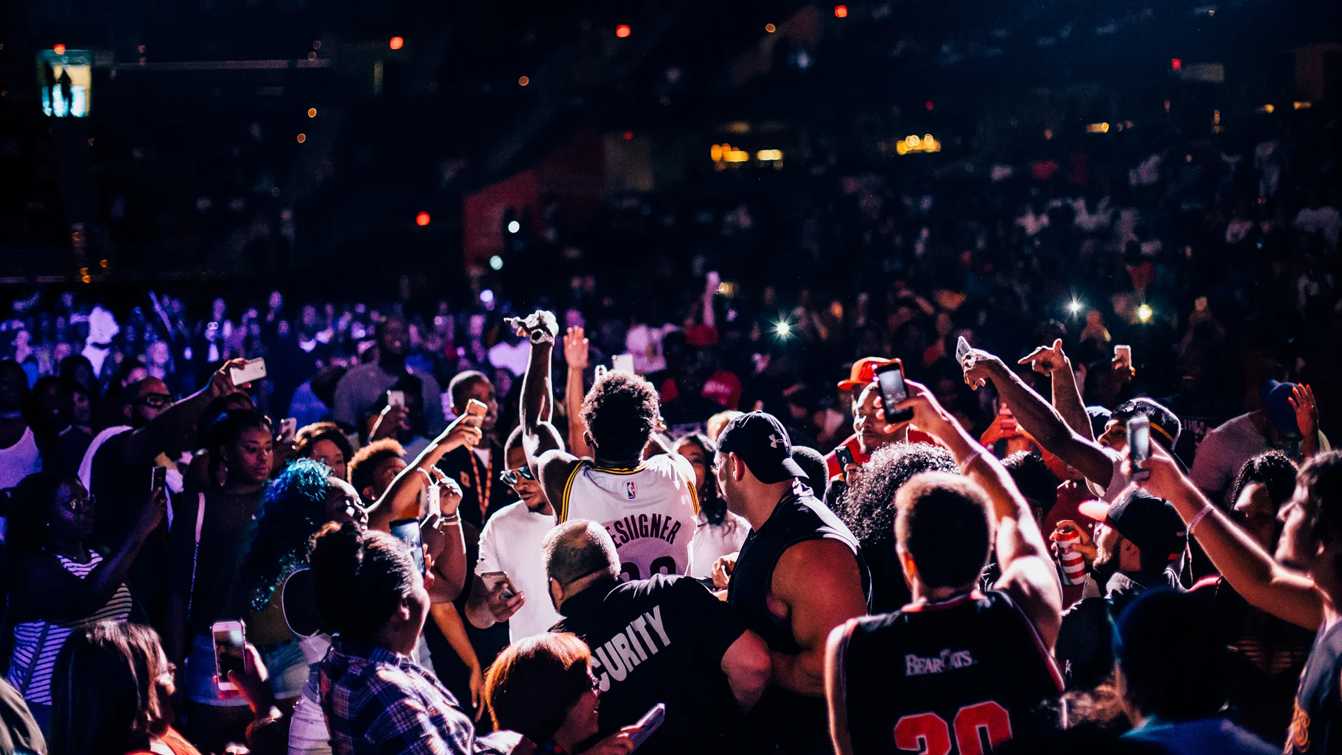 Desiigner in the crowd