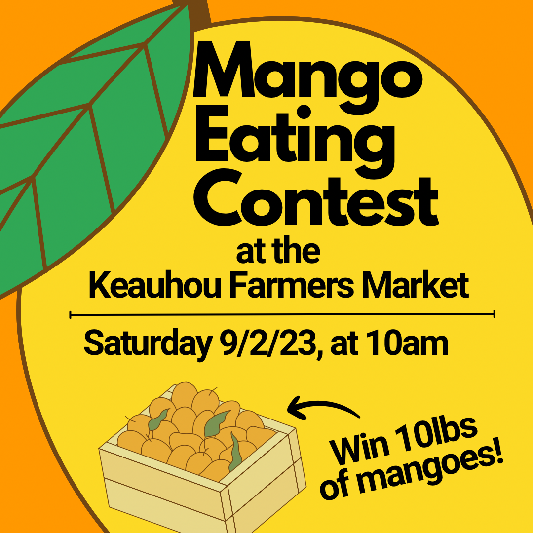 Mango Eating Contest! 