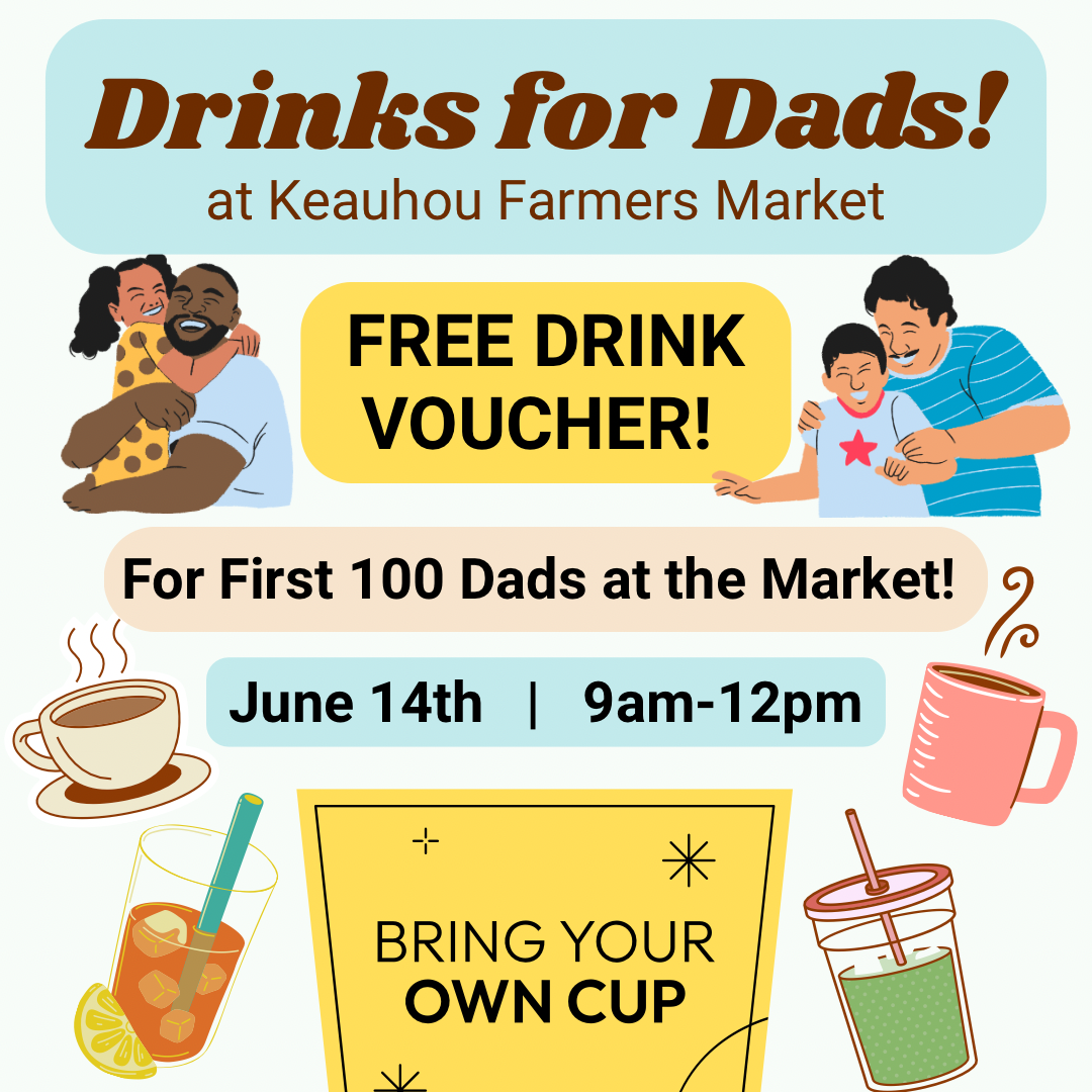 Drinks for Dads! June 14th starting at 9am! 