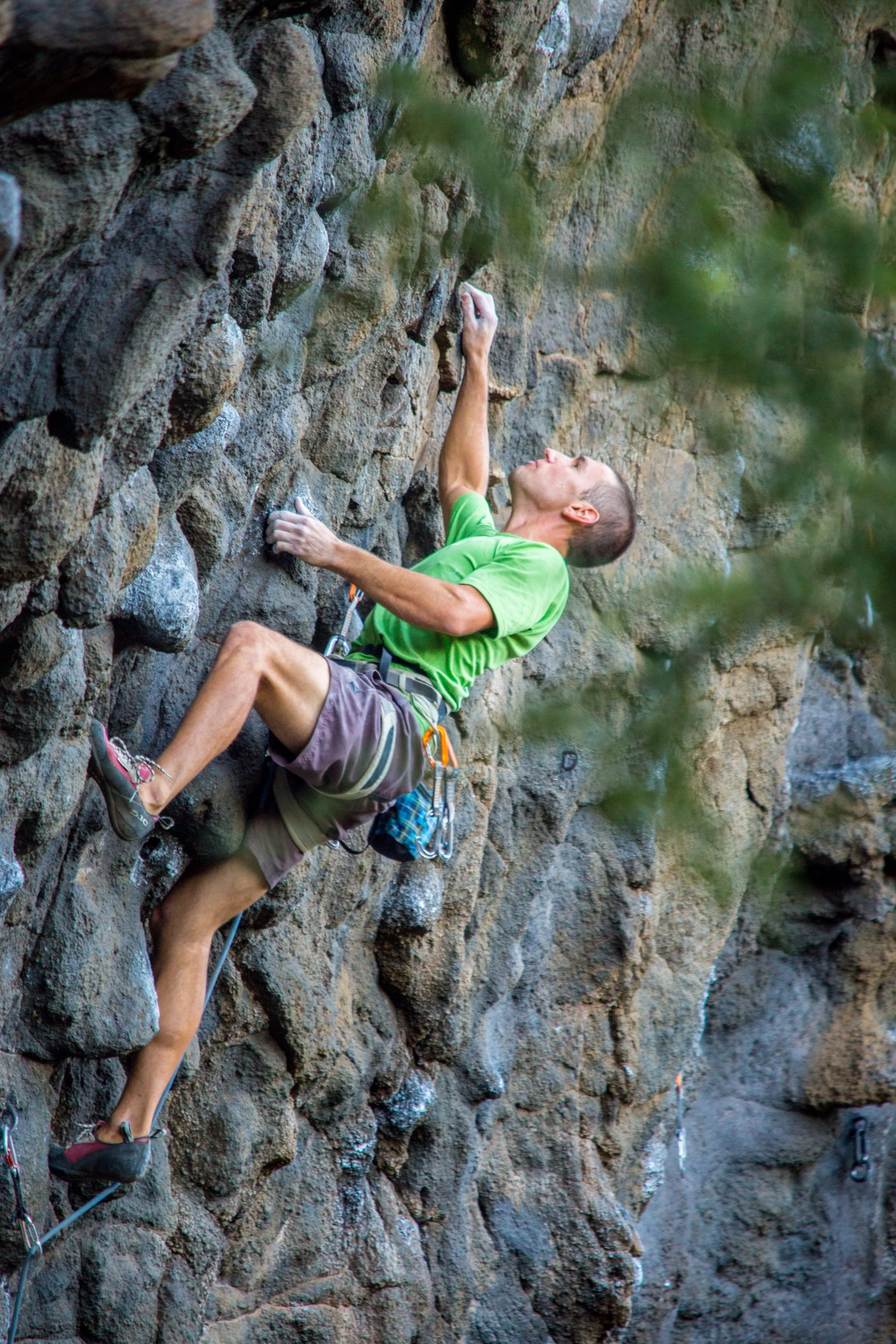 Chris Janiszewski working his a hard project he just bolted at PK. PC: Drew