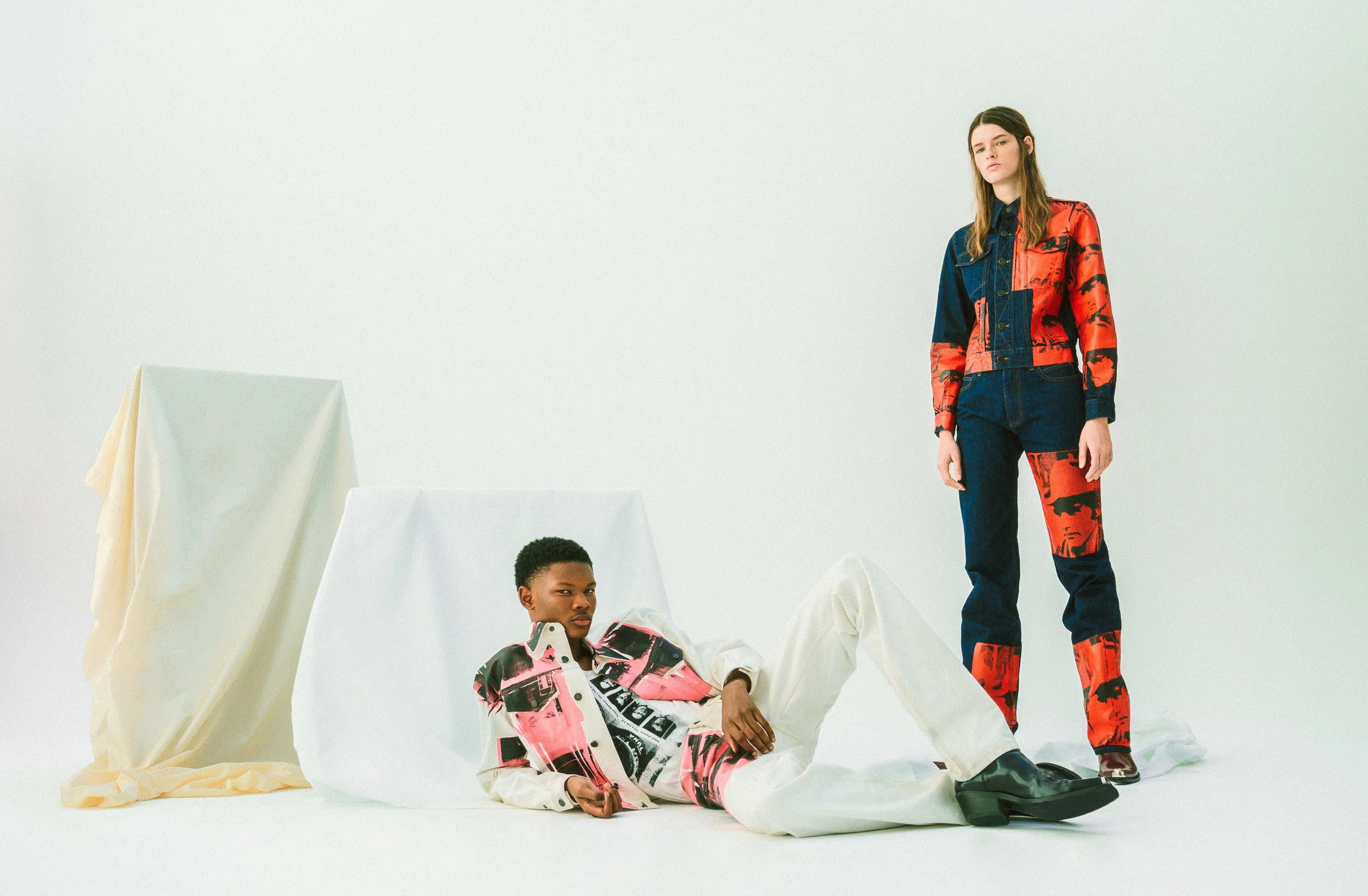 Jabali Sandford and Julia Covert by Connor Franta for L’Officiel USA
