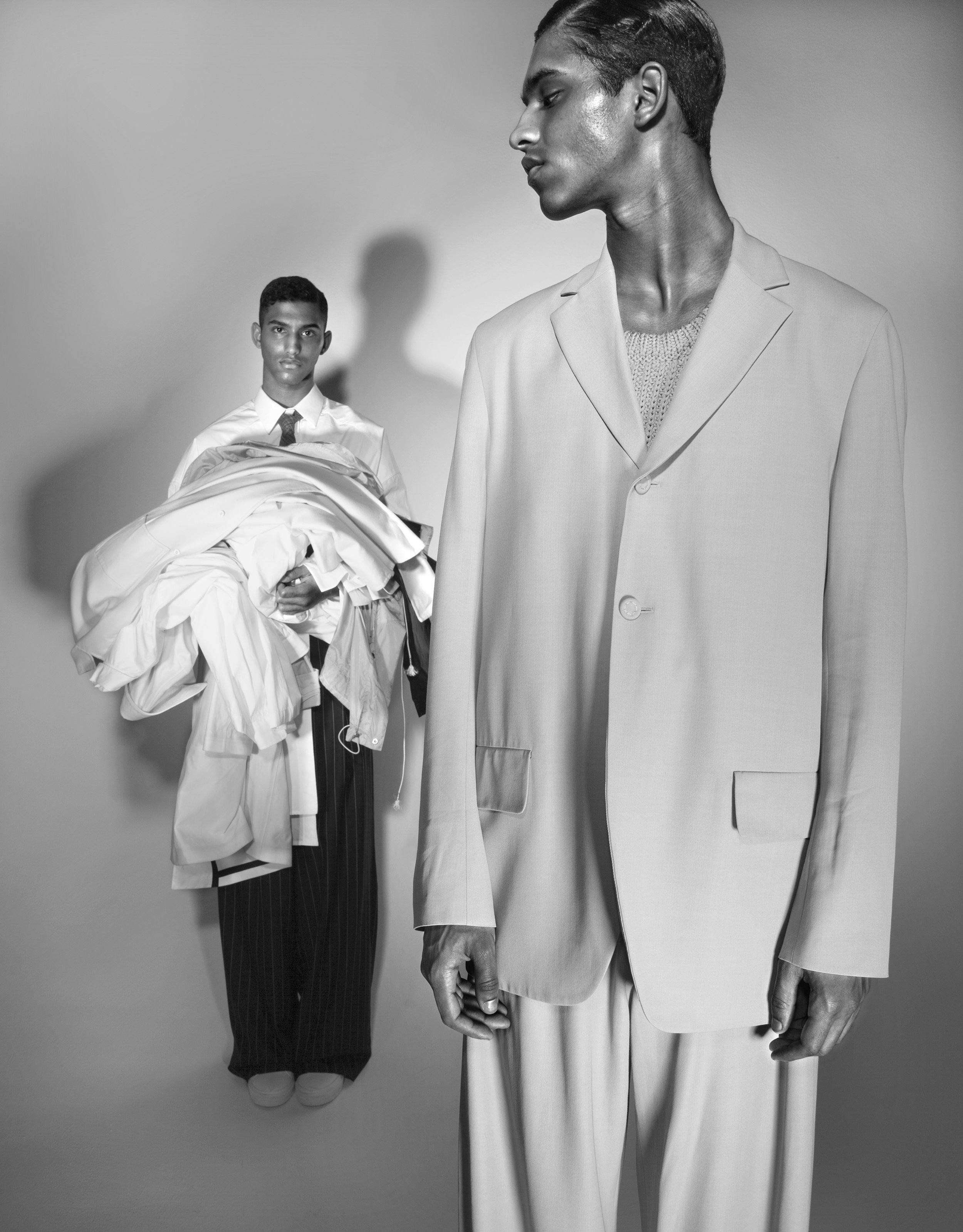   Hector and Jan Carlos Diaz by Anthony Goicolea for L’Officiel USA  