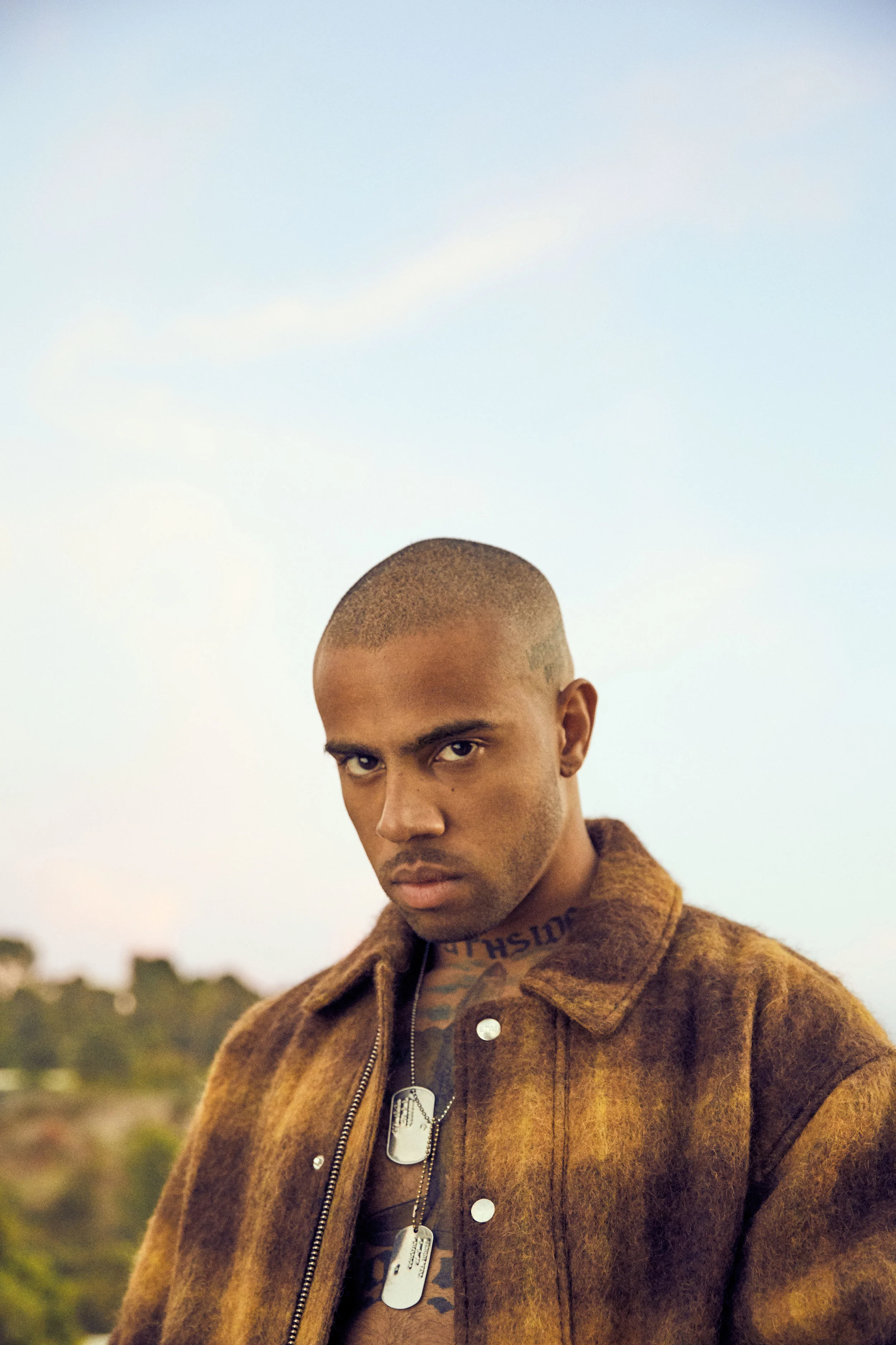 Vic Mensa by Danielle Levitt for L’Officiel USA