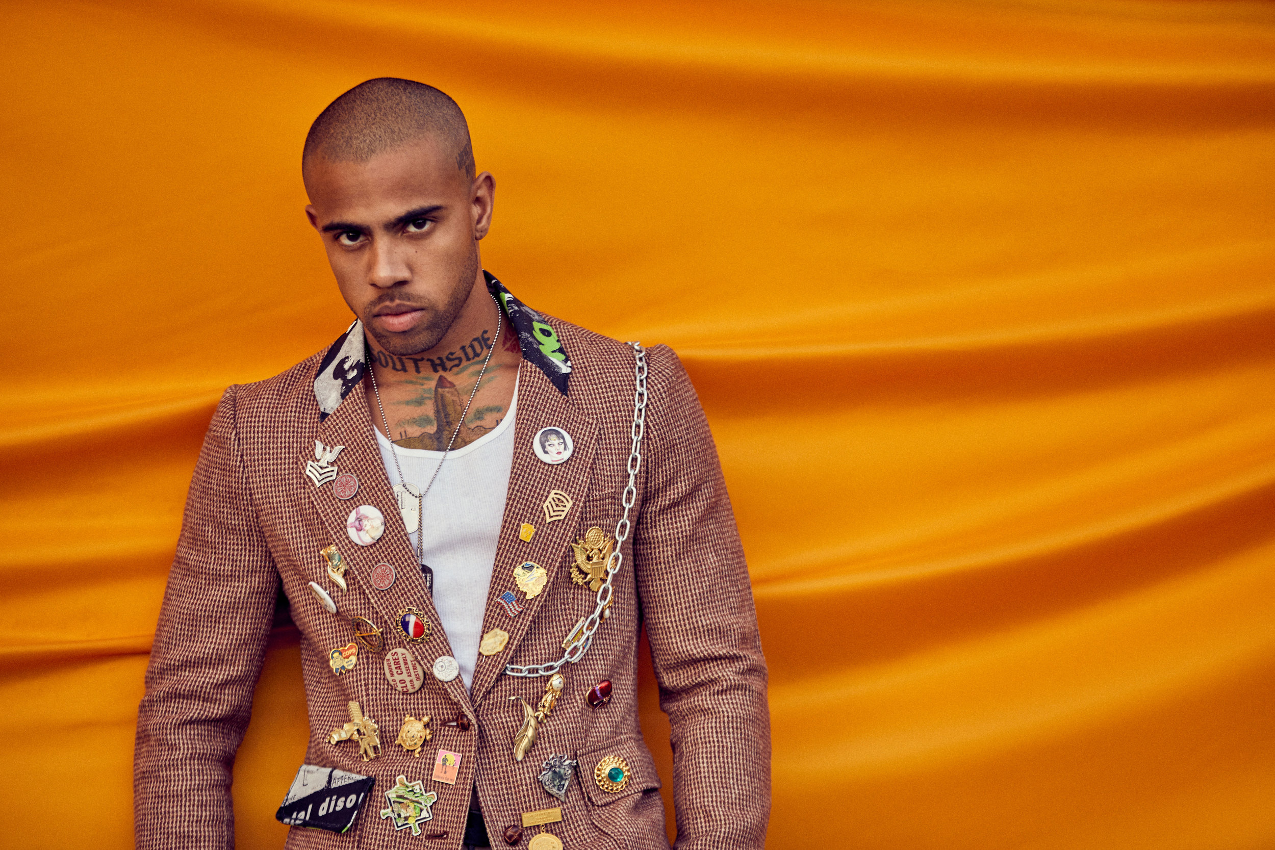   Vic Mensa by Danielle Levitt for L’Officiel USA  