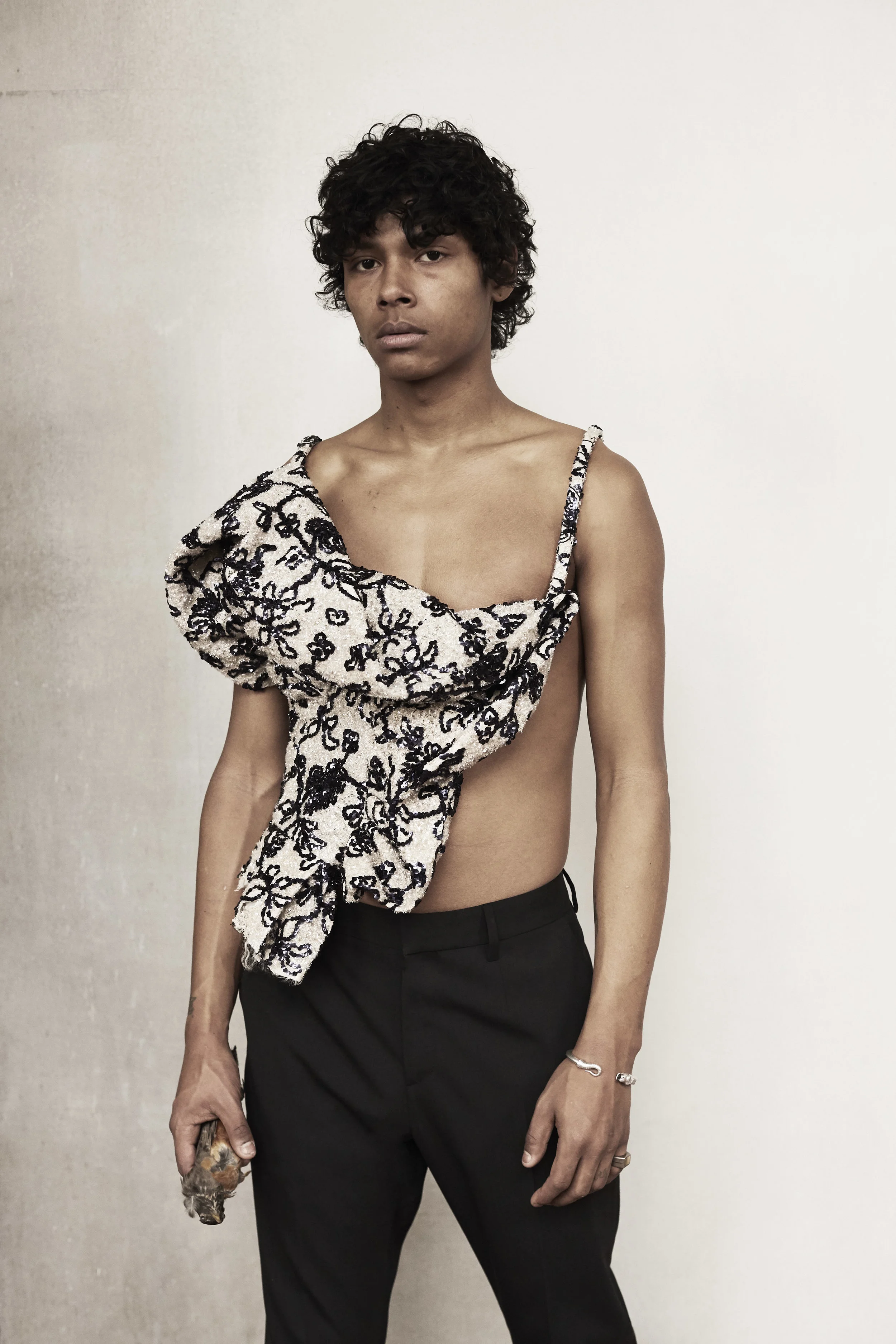 Michael Martin by Anthony Maule for L’Officiel USA