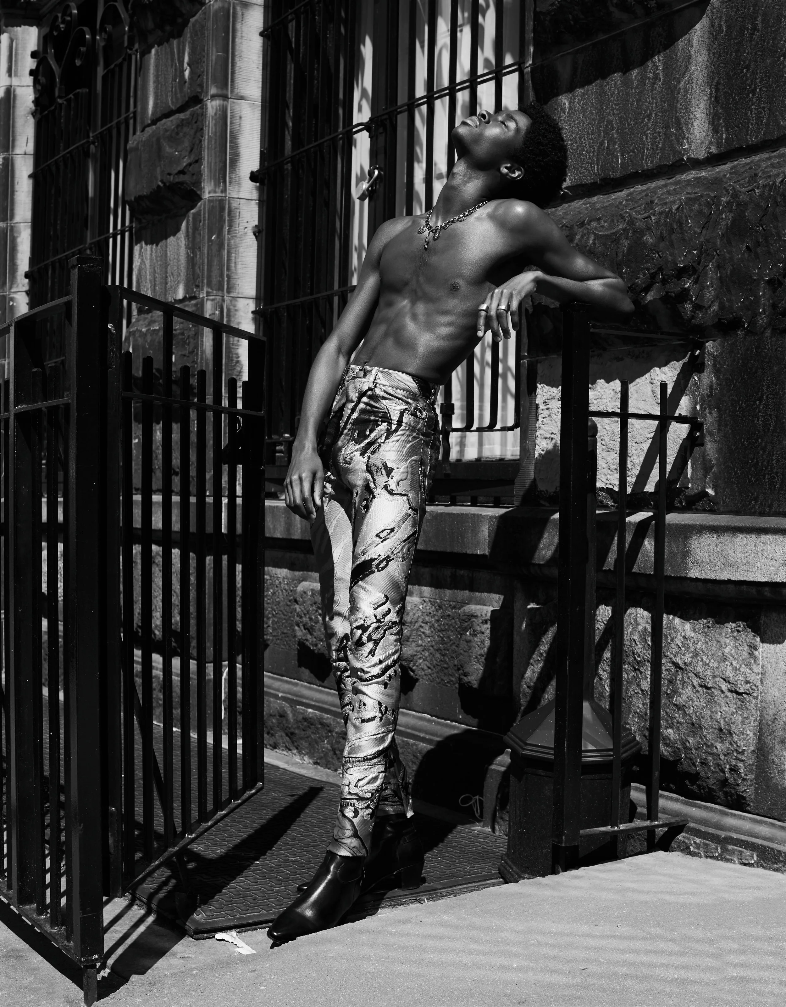 Alton Mason by Anthony Maule for L’Officiel USA