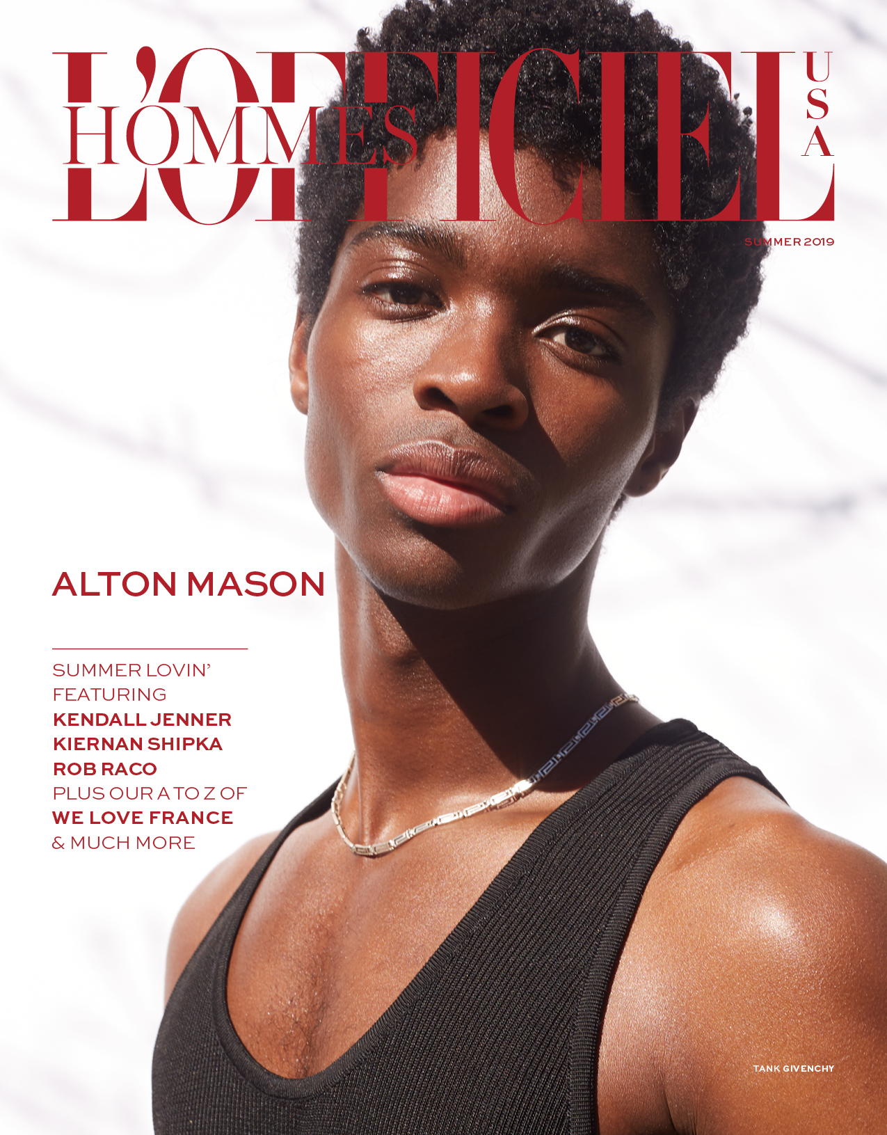 Alton Mason by Anthony Maule for L’Officiel USA 