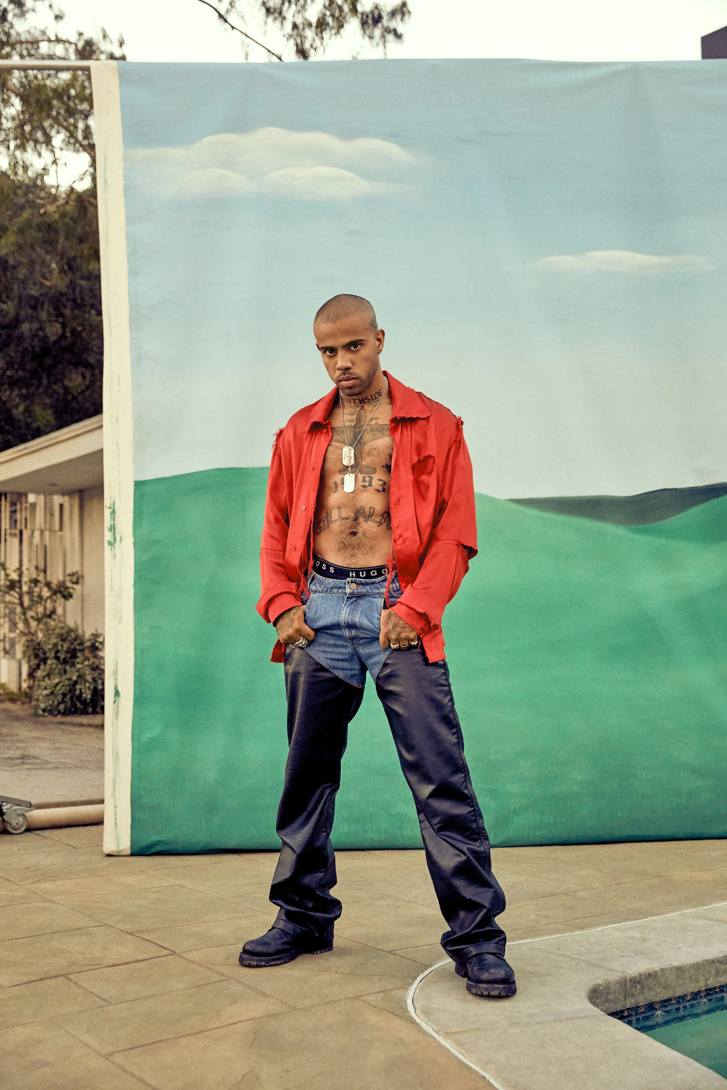 Vic Mensa by Danielle Levitt for L’Officiel USA