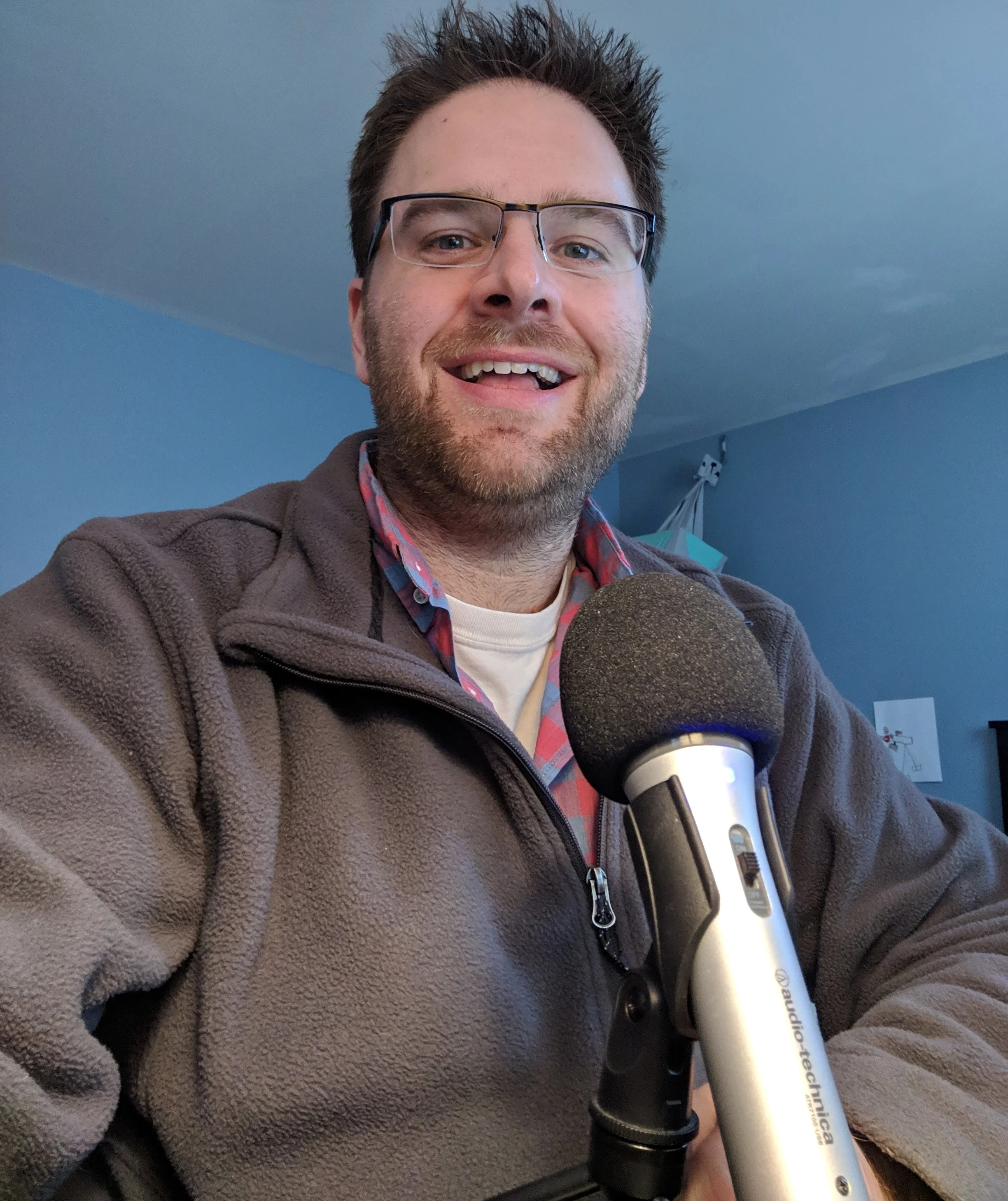 Maybe Matt should focus on what Dave is saying instead of taking pictures of himself?
