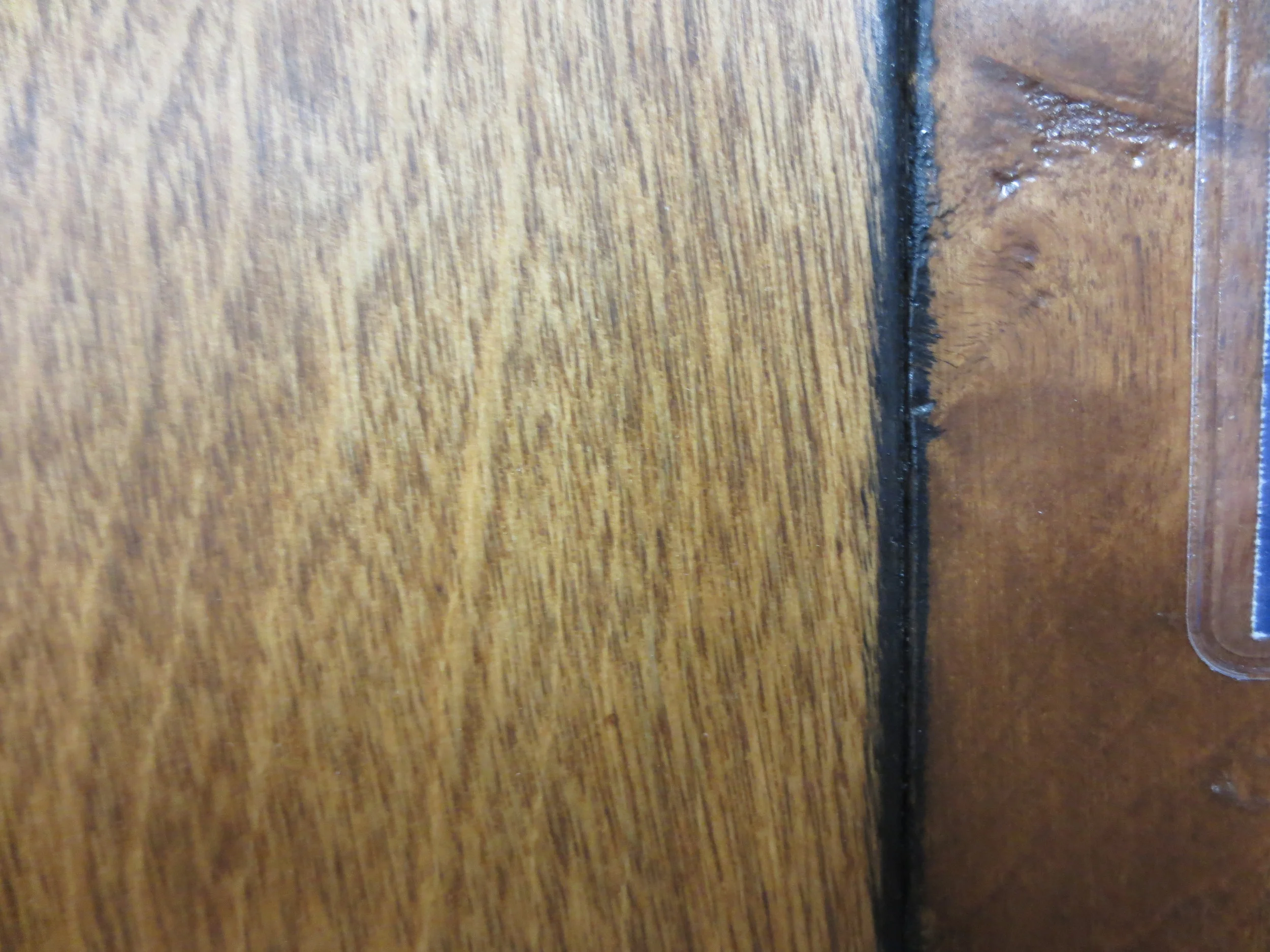 Hardwood Floor With Bleed Back