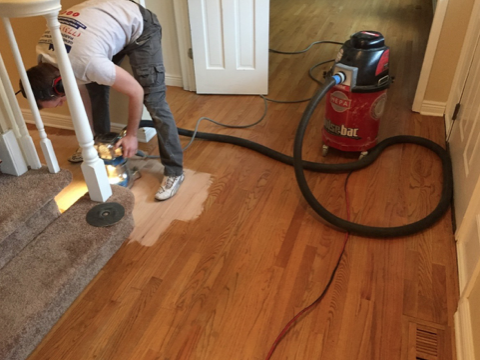 Hardwood Floor Refinishing