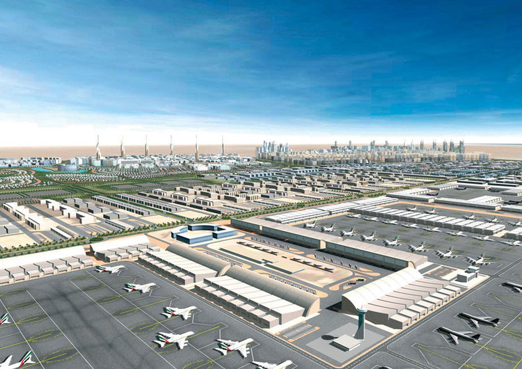 Maktoum Airport Passenger Terminal Jebel Ali