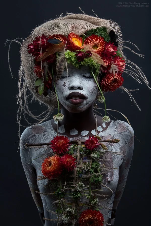 Omo Valley tribal inspired shoot
