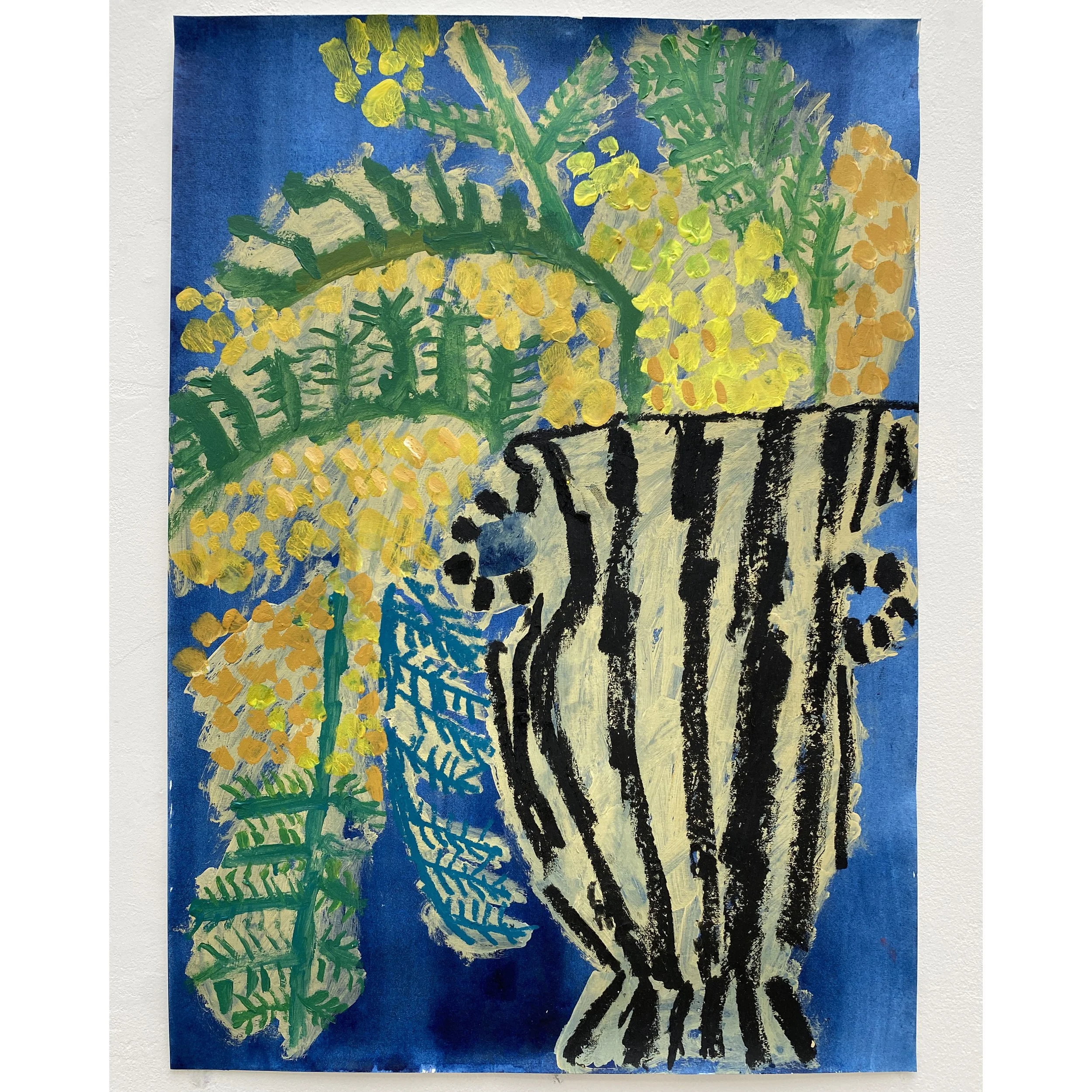 Mimosa on Blue 2 sq.jpg