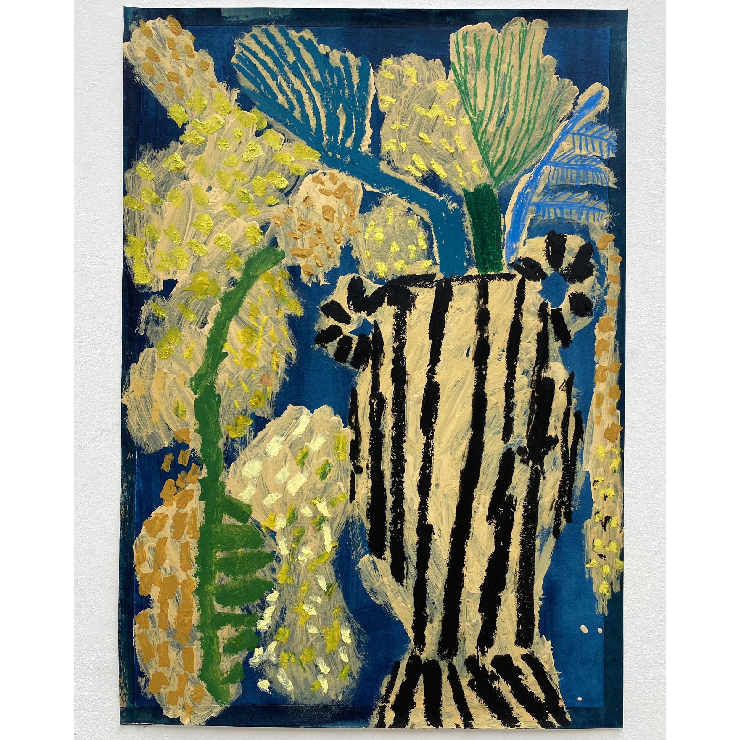 Mimosa on Blue 3 sq.jpg