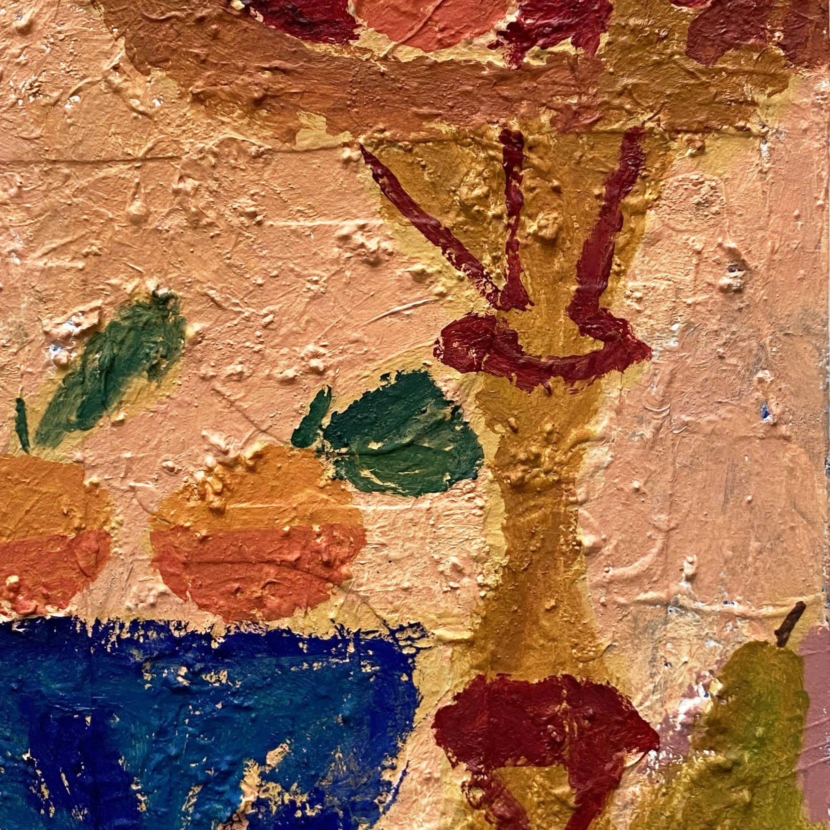 Two bowls with Tangerines on Peach Lg detail.jpg